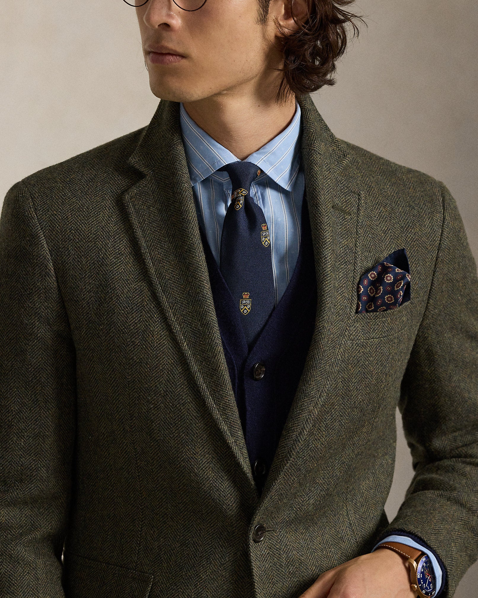 Ralph Lauren Polo Tailored Herringbone Sport Coat