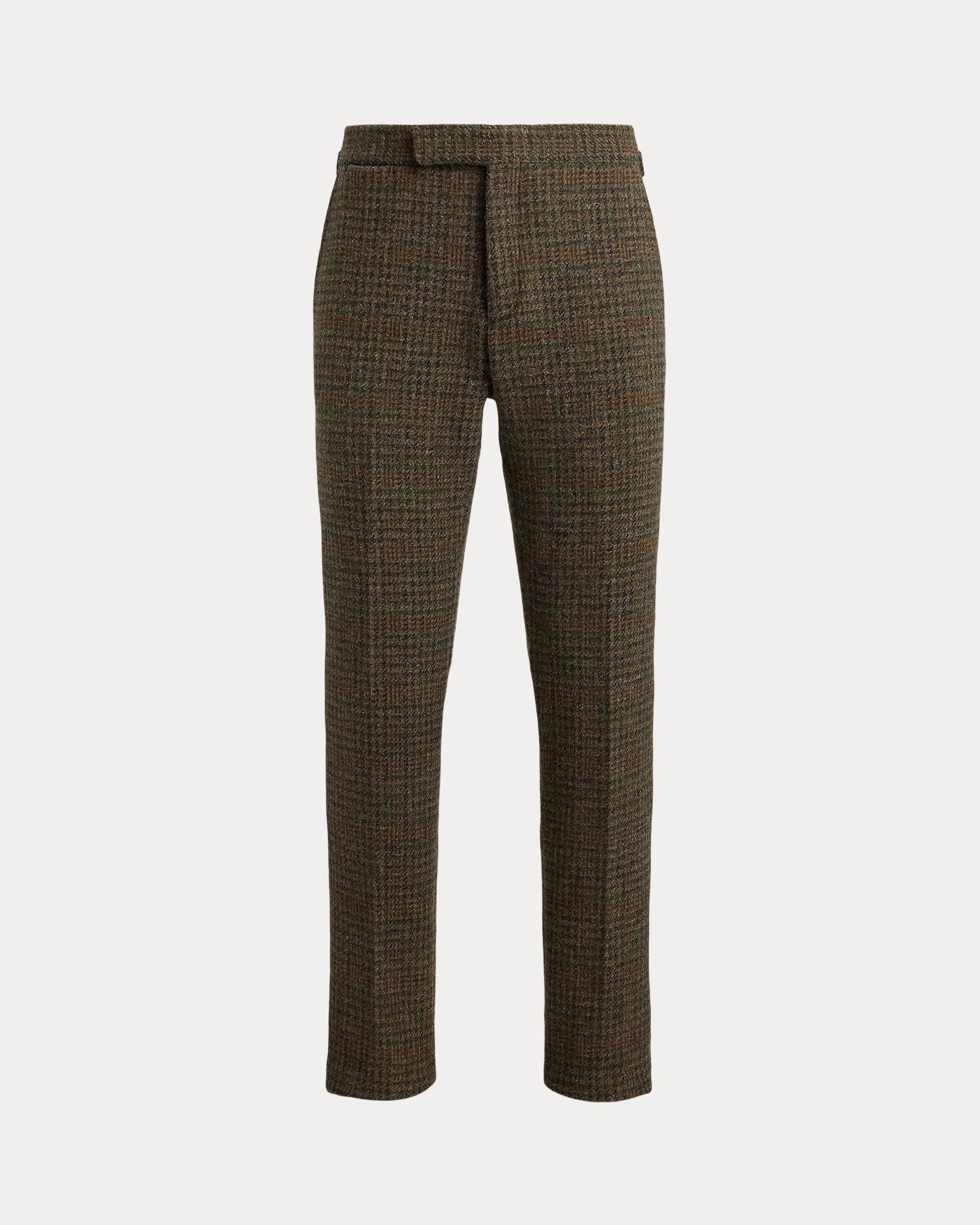Ralph Lauren Plaid Wool Tweed Suit Trouser