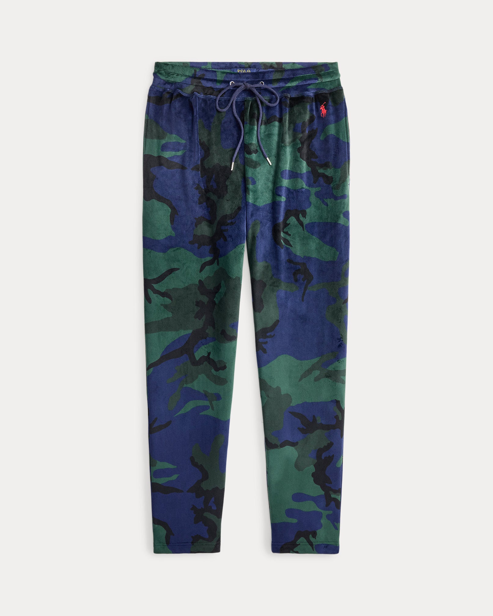 Ralph Lauren Camo Plush Velour Pajama Pant