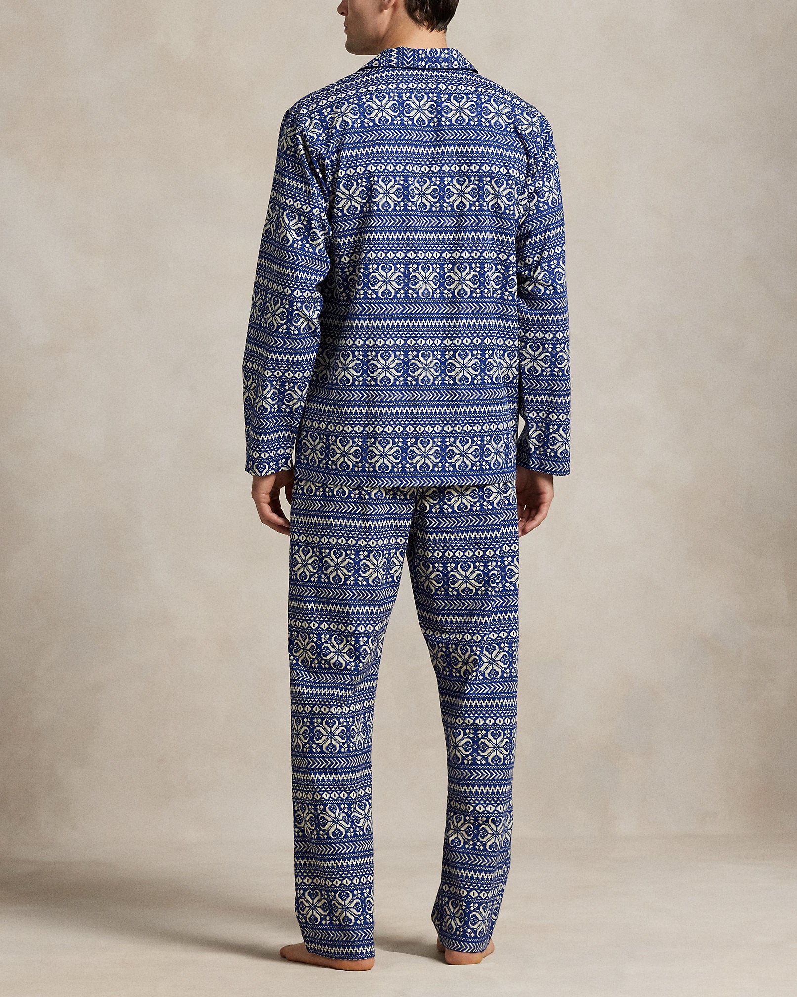 Ralph Lauren Fair Isle Cotton Pajama Set