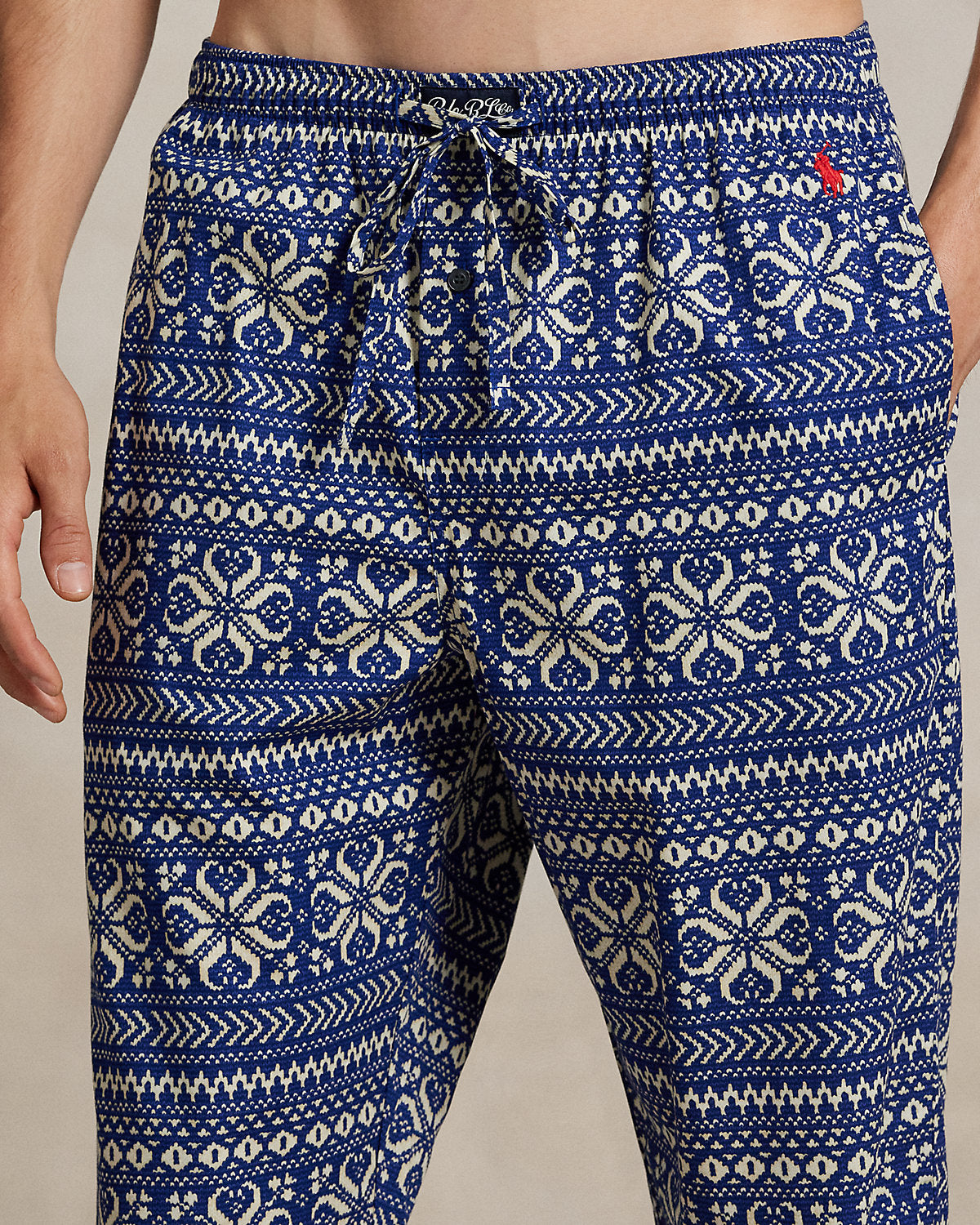 Ralph Lauren Fair Isle Cotton Pajama Set