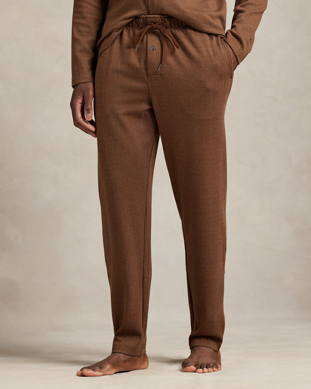 Ralph Lauren HerringboneKnit Pajama Pant