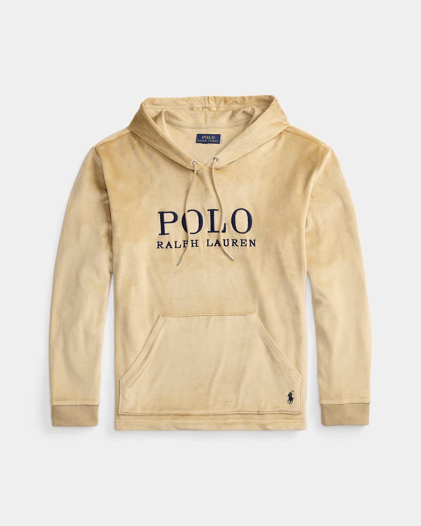 Ralph Lauren Plush Velour Sleep Hoodie
