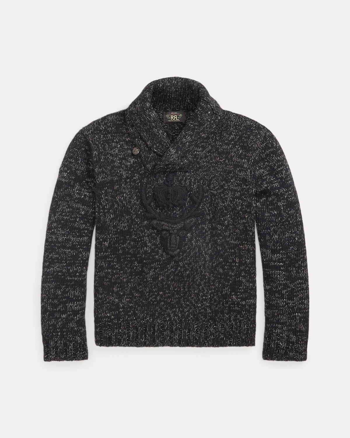 Ralph Lauren HandEmbroidered WoolLinen Sweater