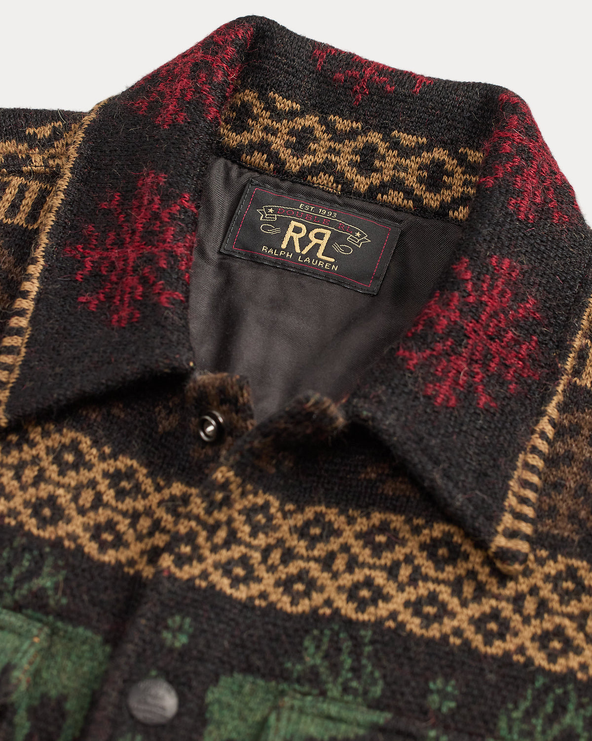 Ralph Lauren Wool Overshirt Sweater