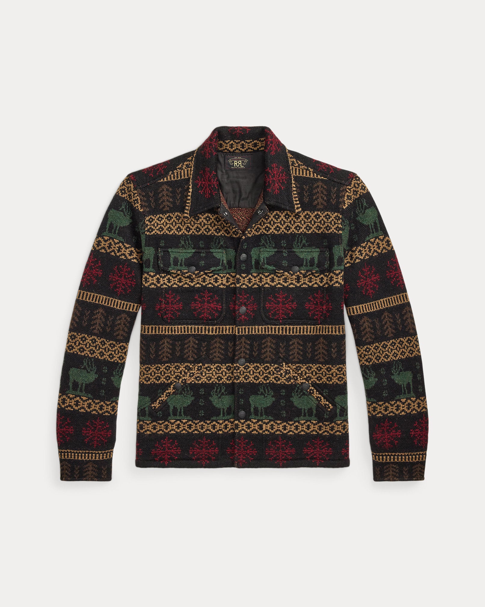 Ralph Lauren Wool Overshirt Sweater
