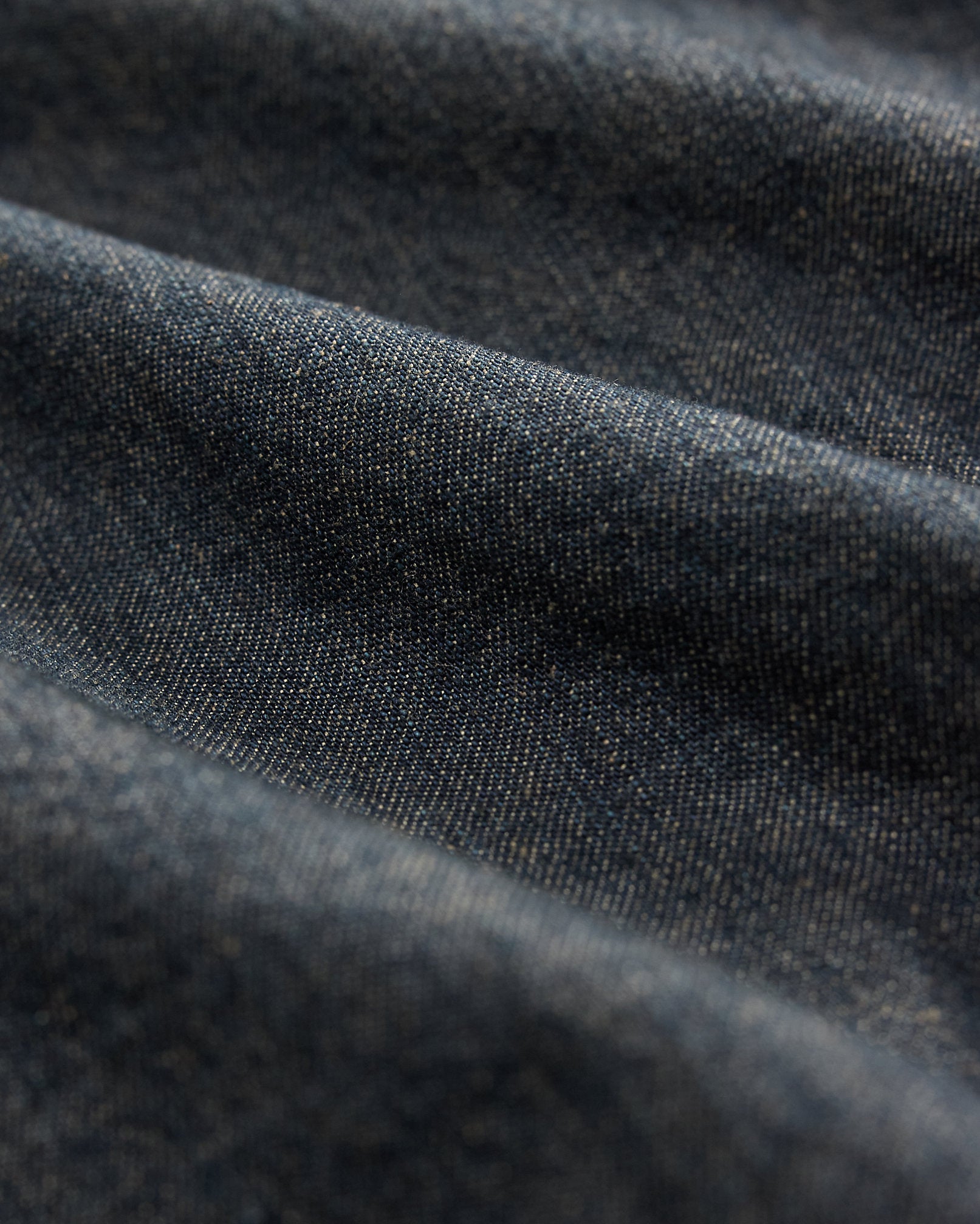 Ralph Lauren Indigo CottonLinen Denim Field Coat