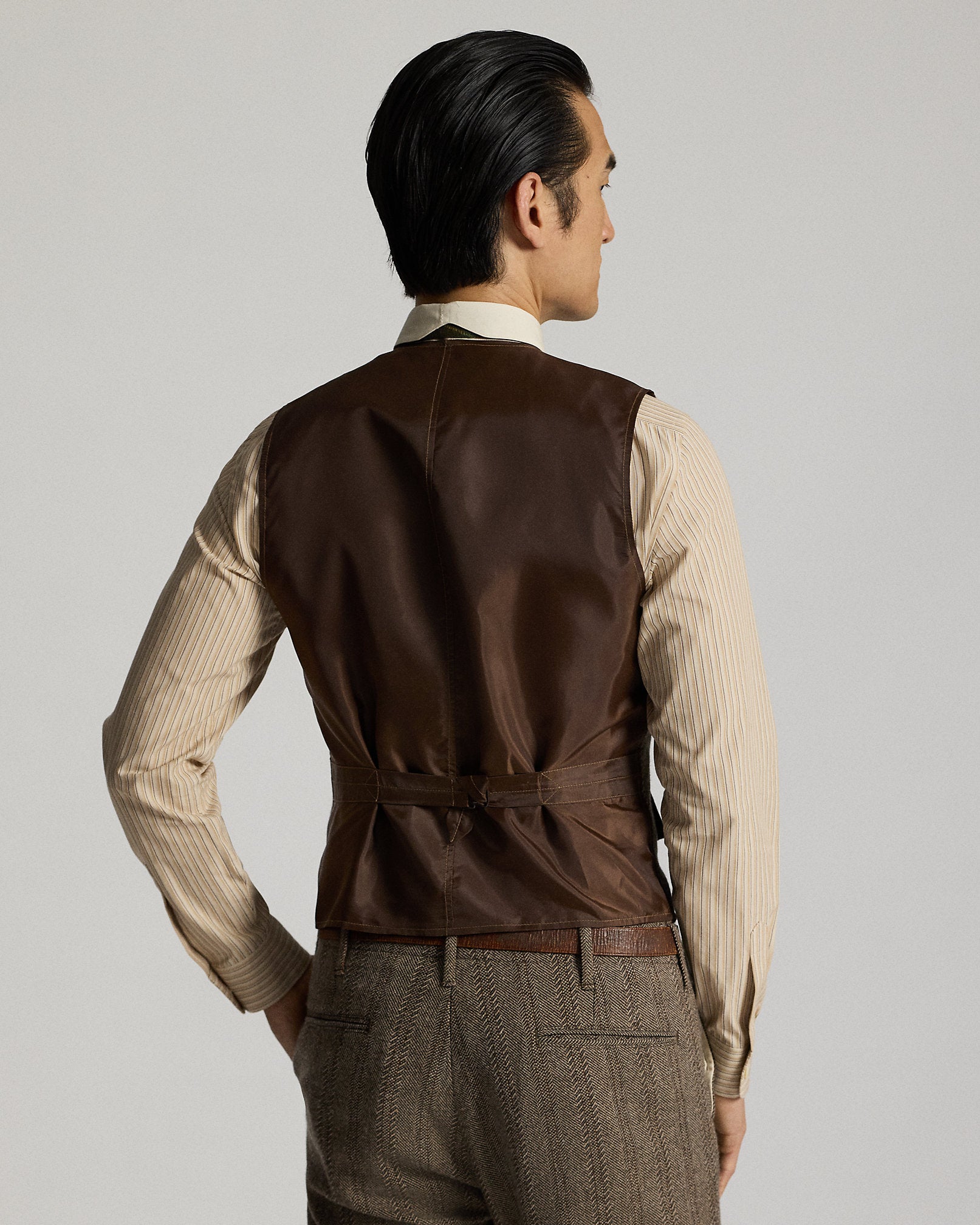 Ralph Lauren WoolCotton Herringbone Vest