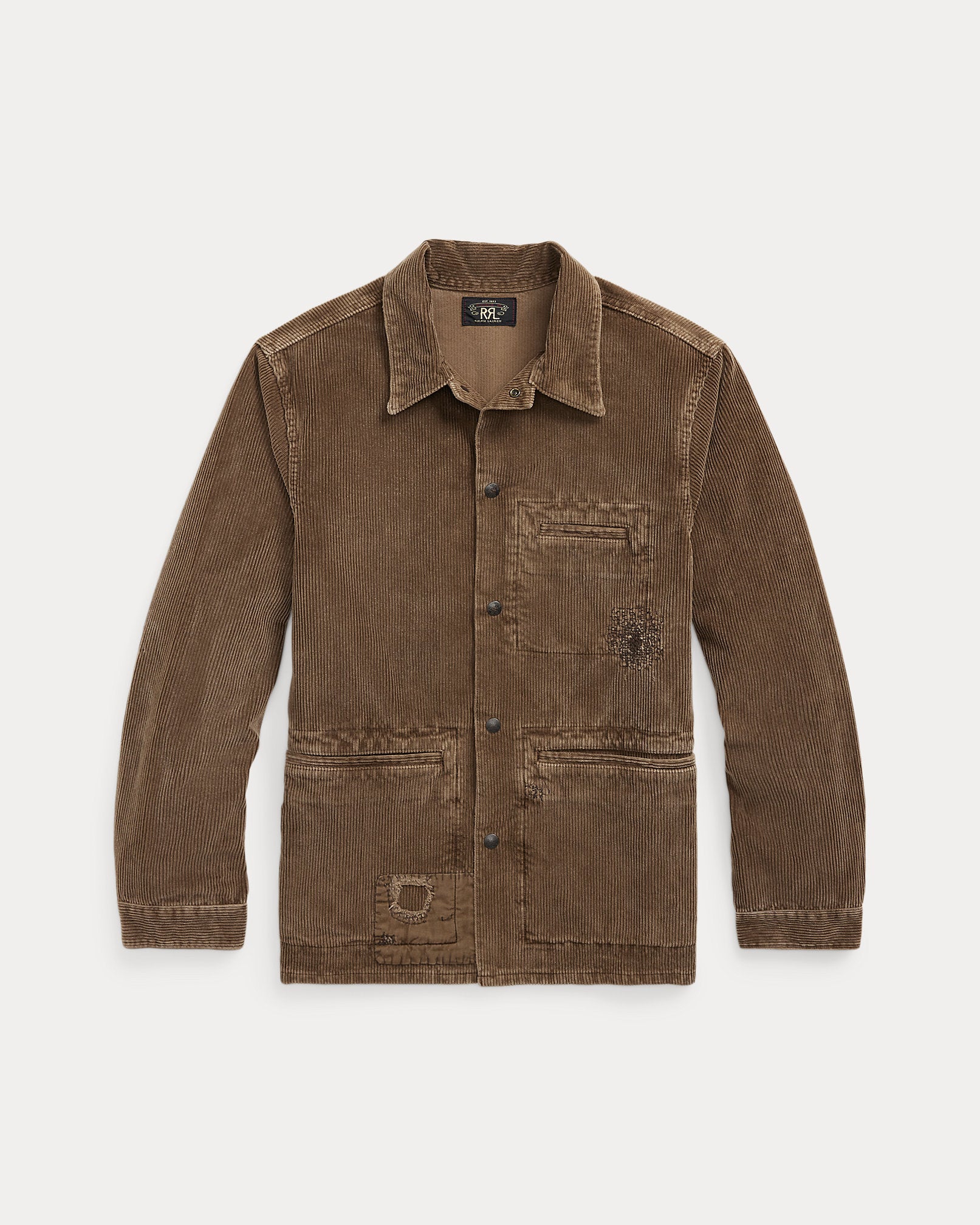 Ralph Lauren Repaired Corduroy Overshirt