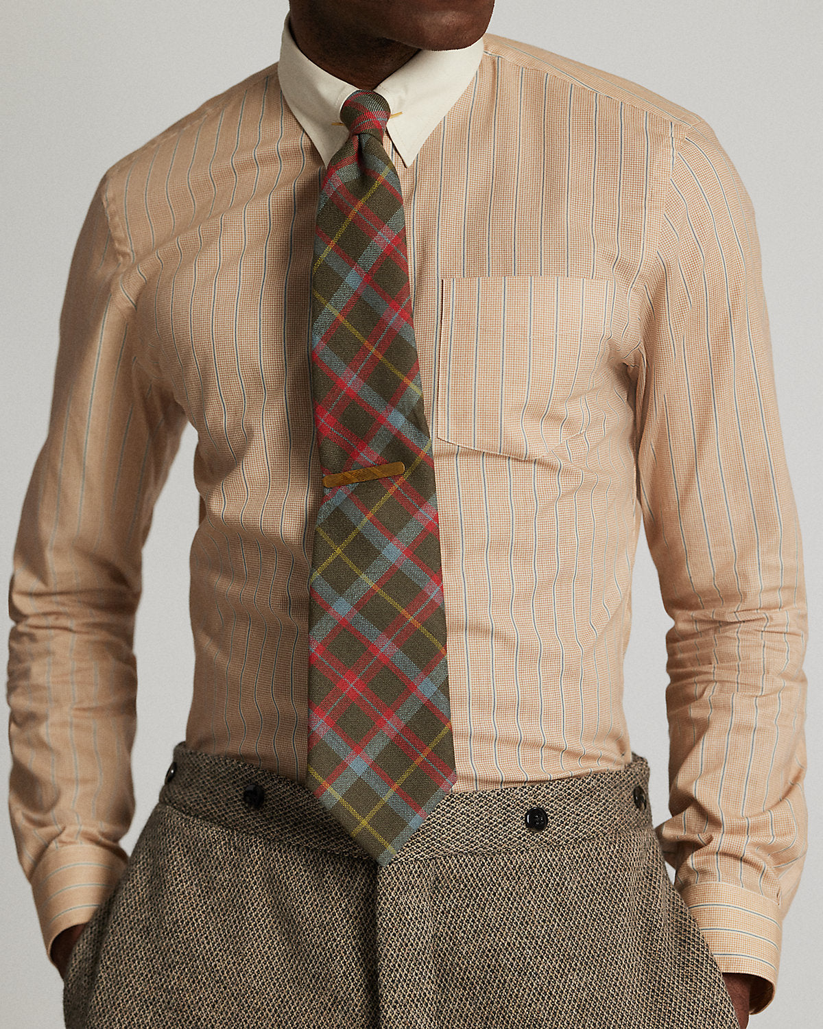 Ralph Lauren Slim Fit StripePrint Woven Shirt
