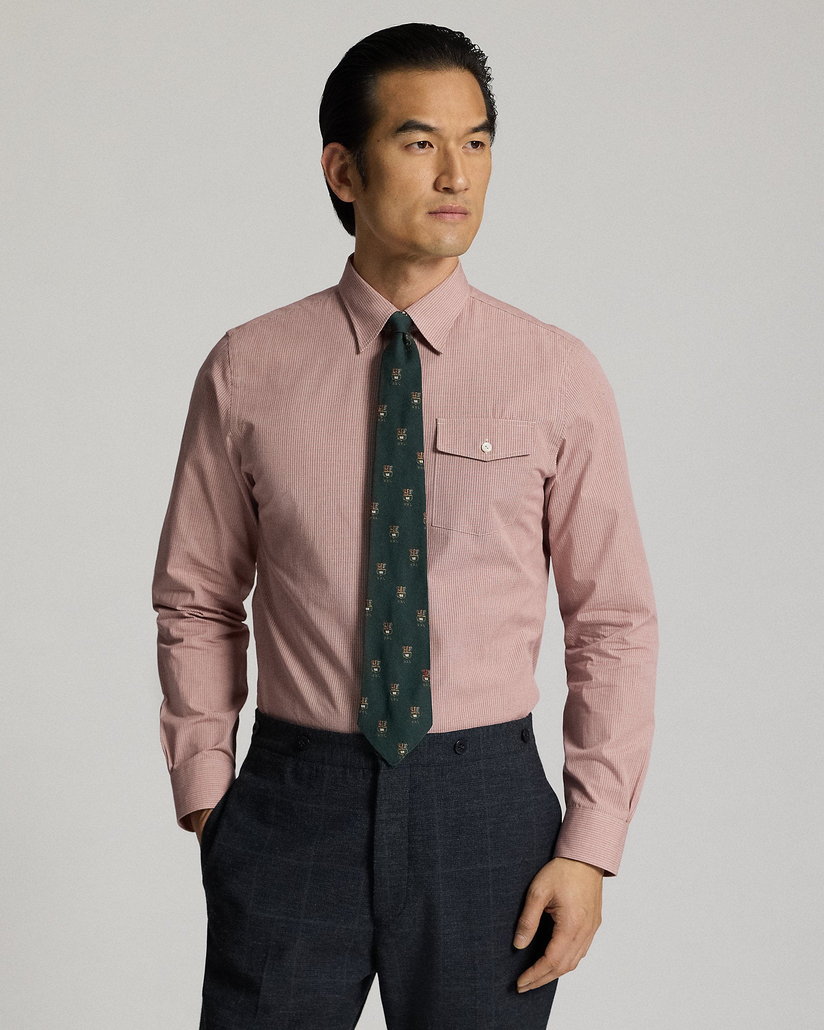 Ralph Lauren Slim Fit Checked Dobby Shirt