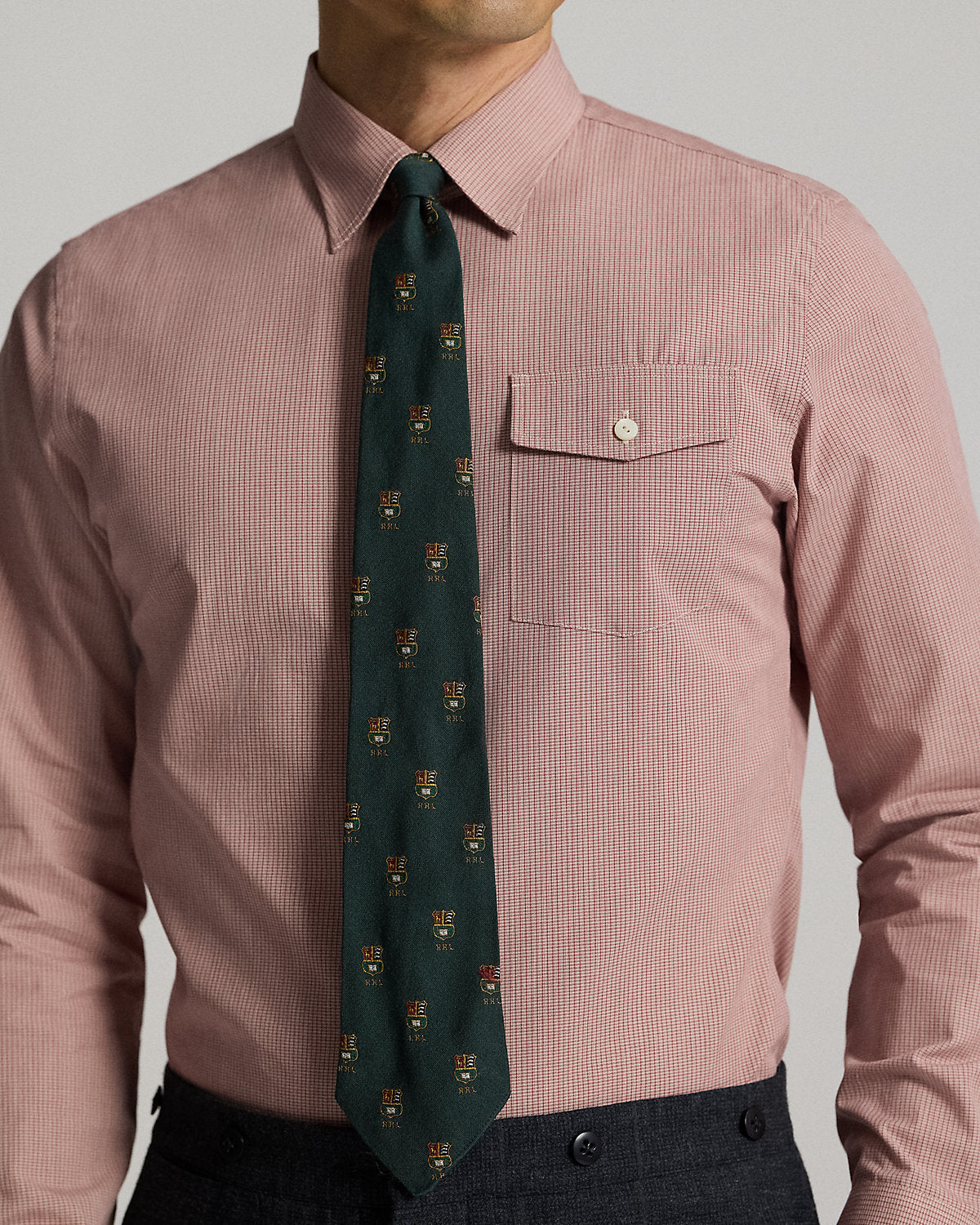 Ralph Lauren Slim Fit Checked Dobby Shirt