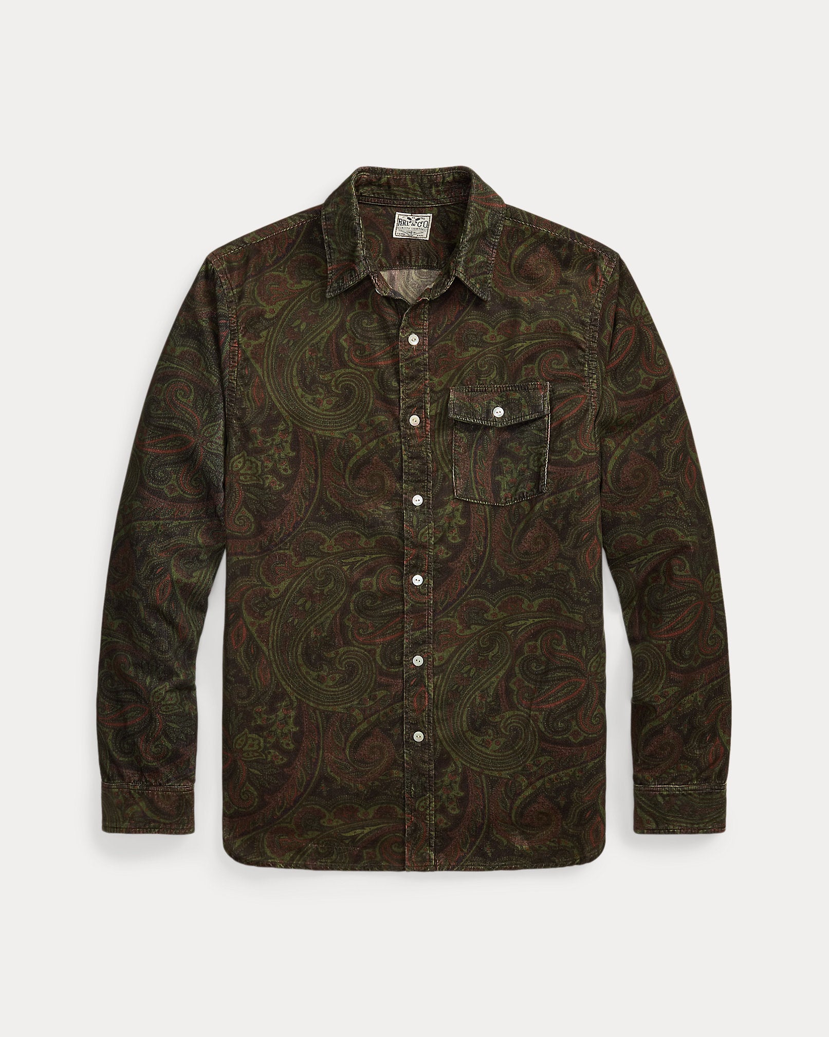 Ralph Lauren PaisleyPrint Corduroy Workshirt