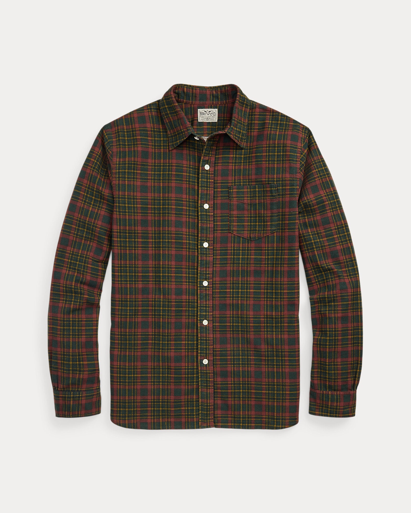 Ralph Lauren PlaidPrint Flannel Workshirt