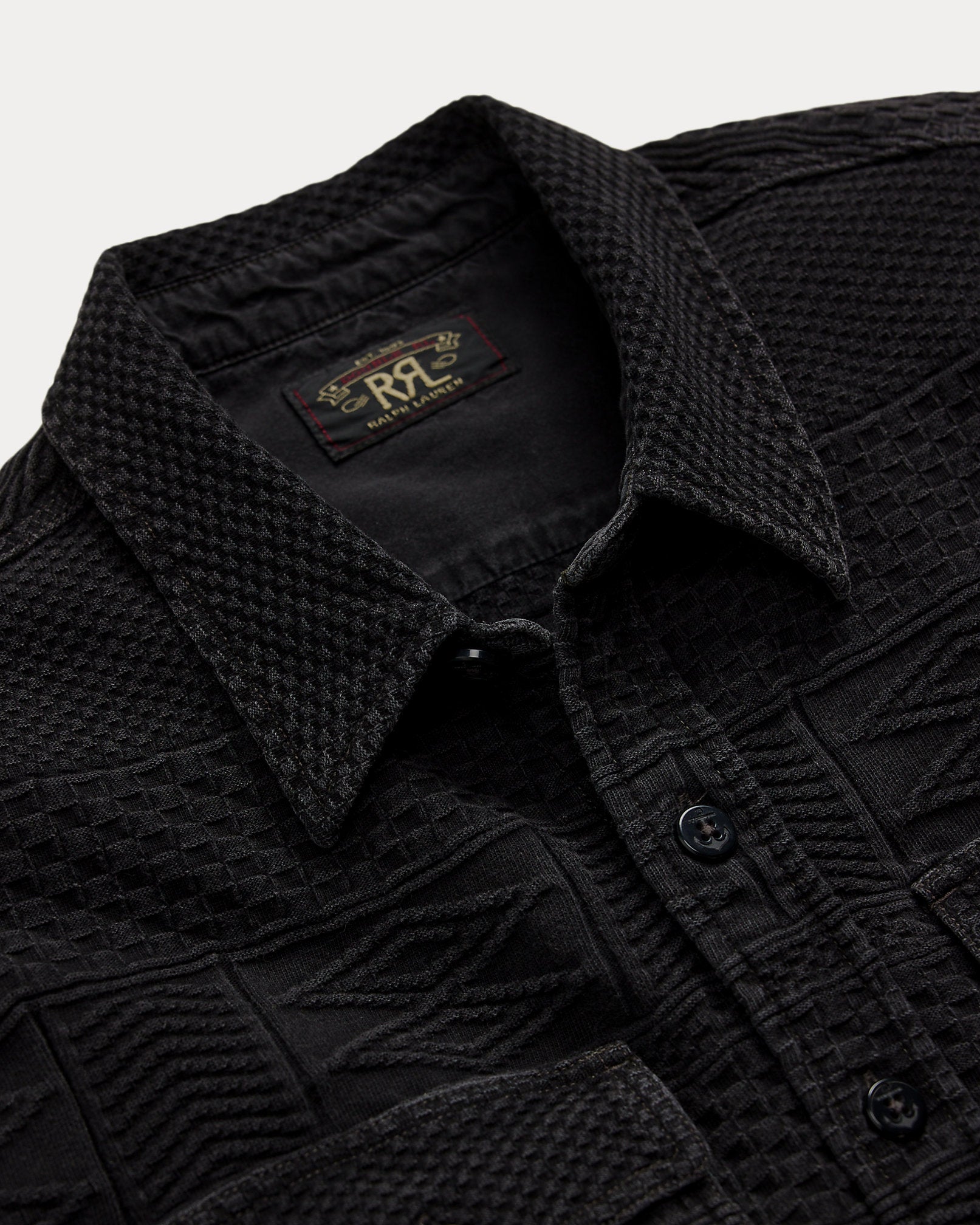Ralph Lauren Indigo Jacquard Workshirt