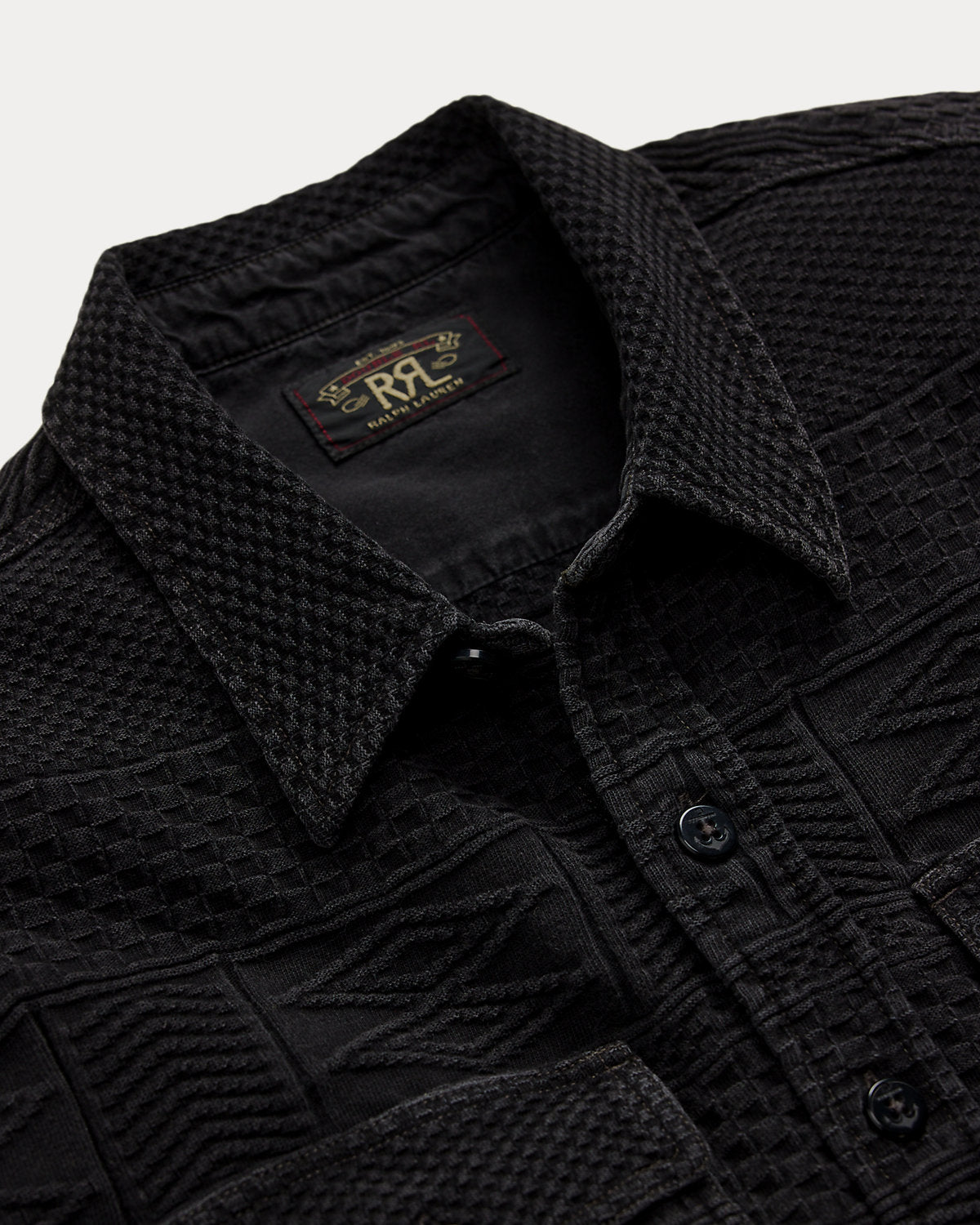 Ralph Lauren Indigo Jacquard Workshirt