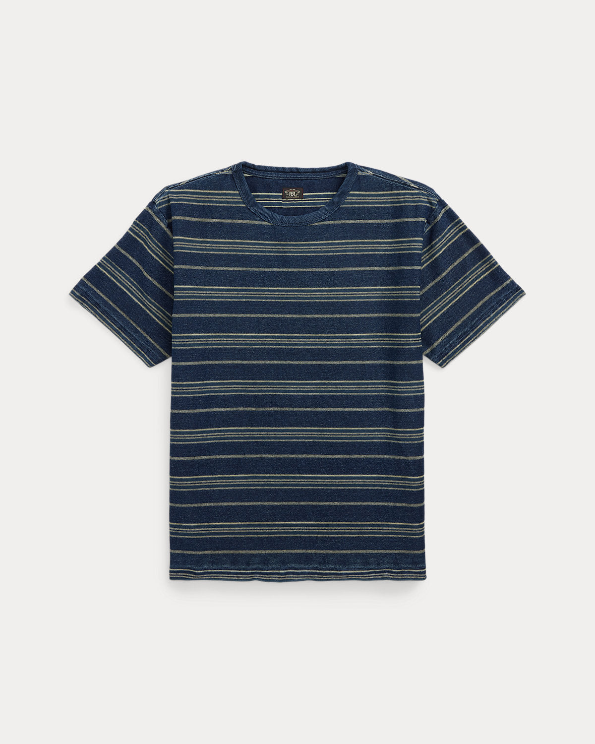 Ralph Lauren Indigo Striped Jersey TShirt