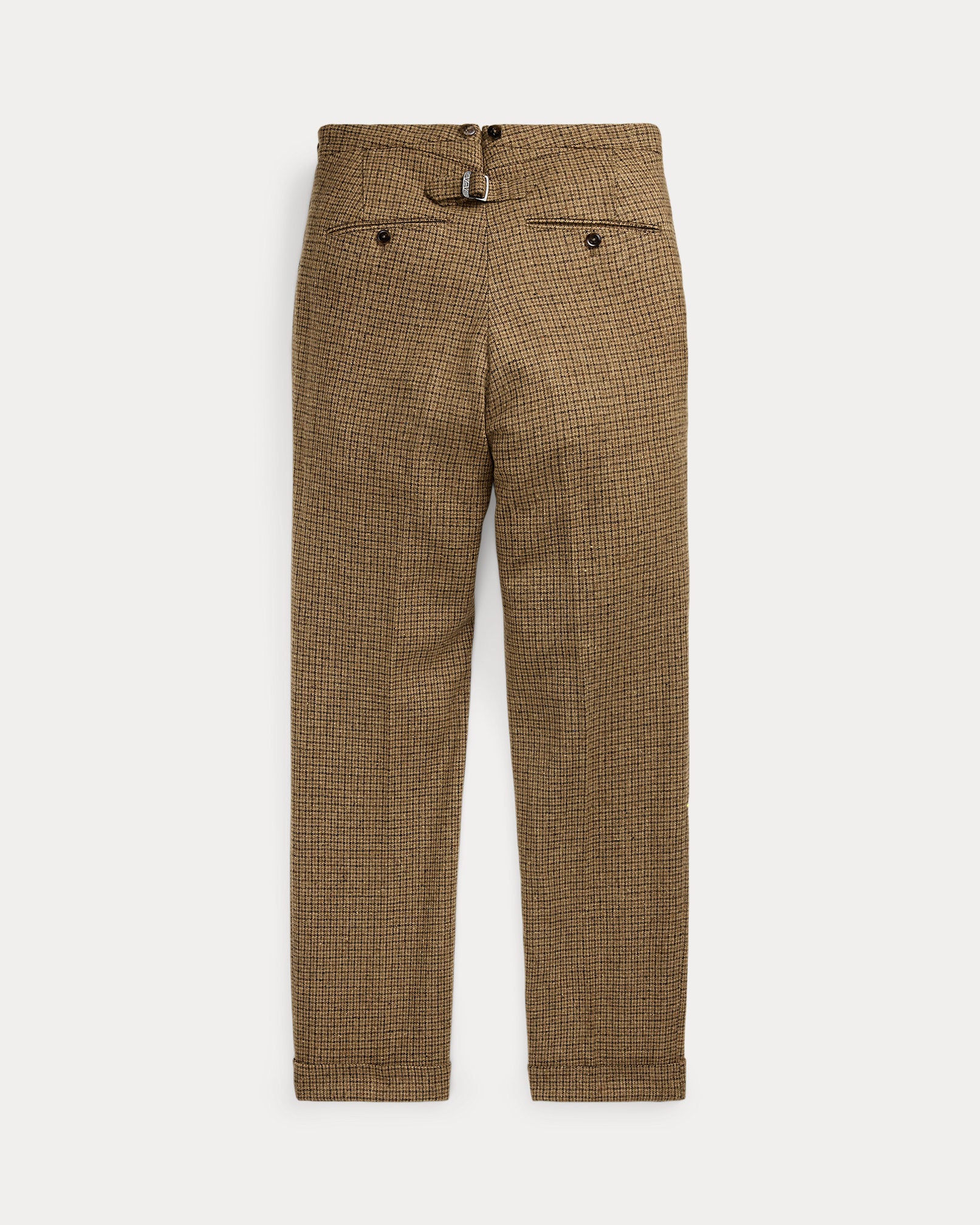 Ralph Lauren Slim Fit Checked Wool Suit Trouser