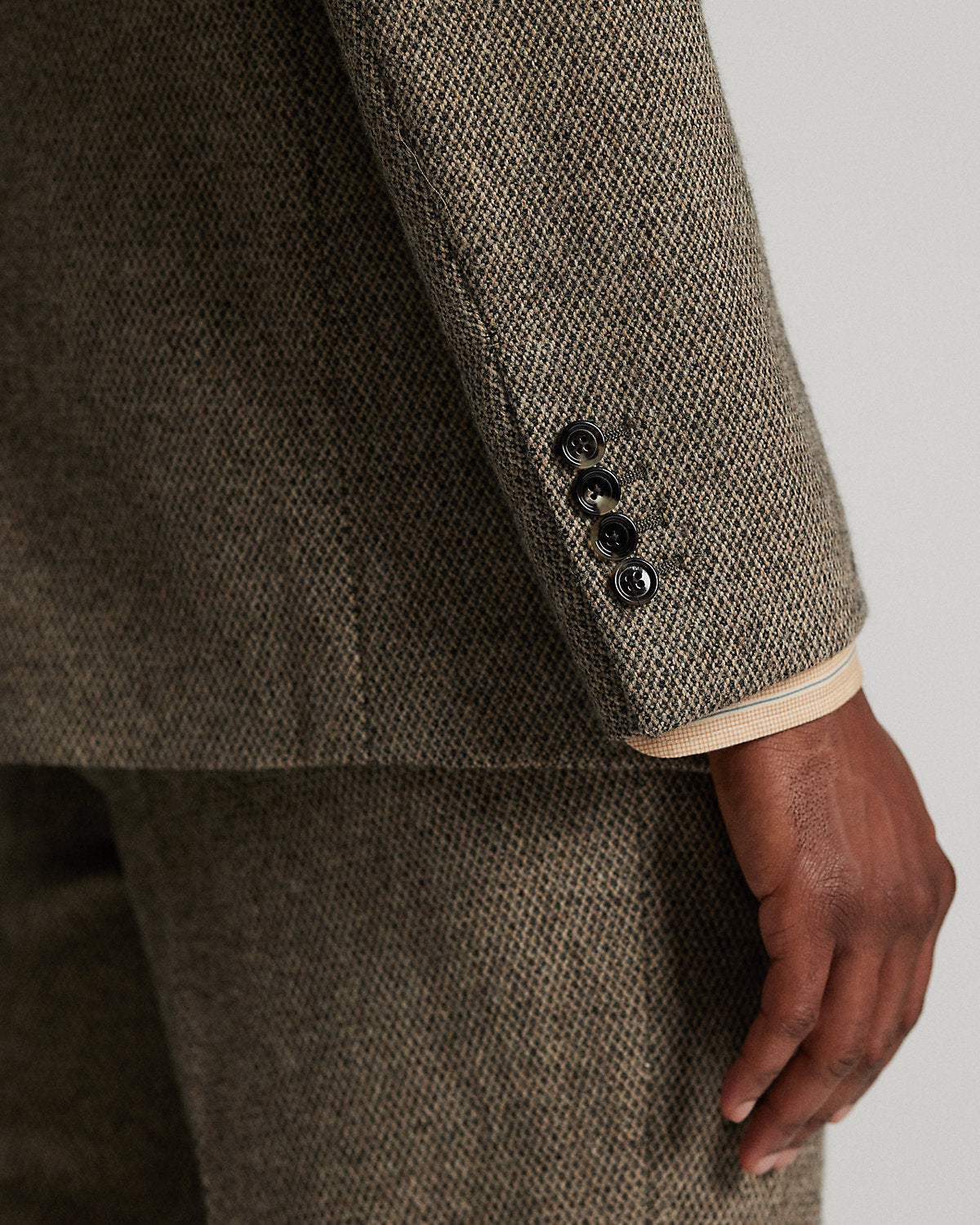 Ralph Lauren Wool Dobby Suit Jacket