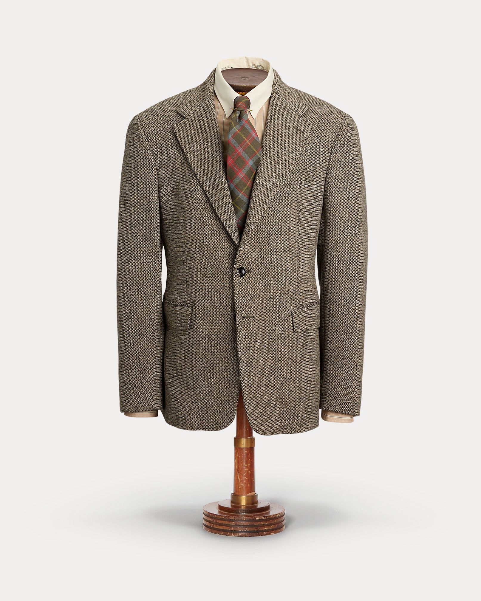 Ralph Lauren Wool Dobby Suit Jacket