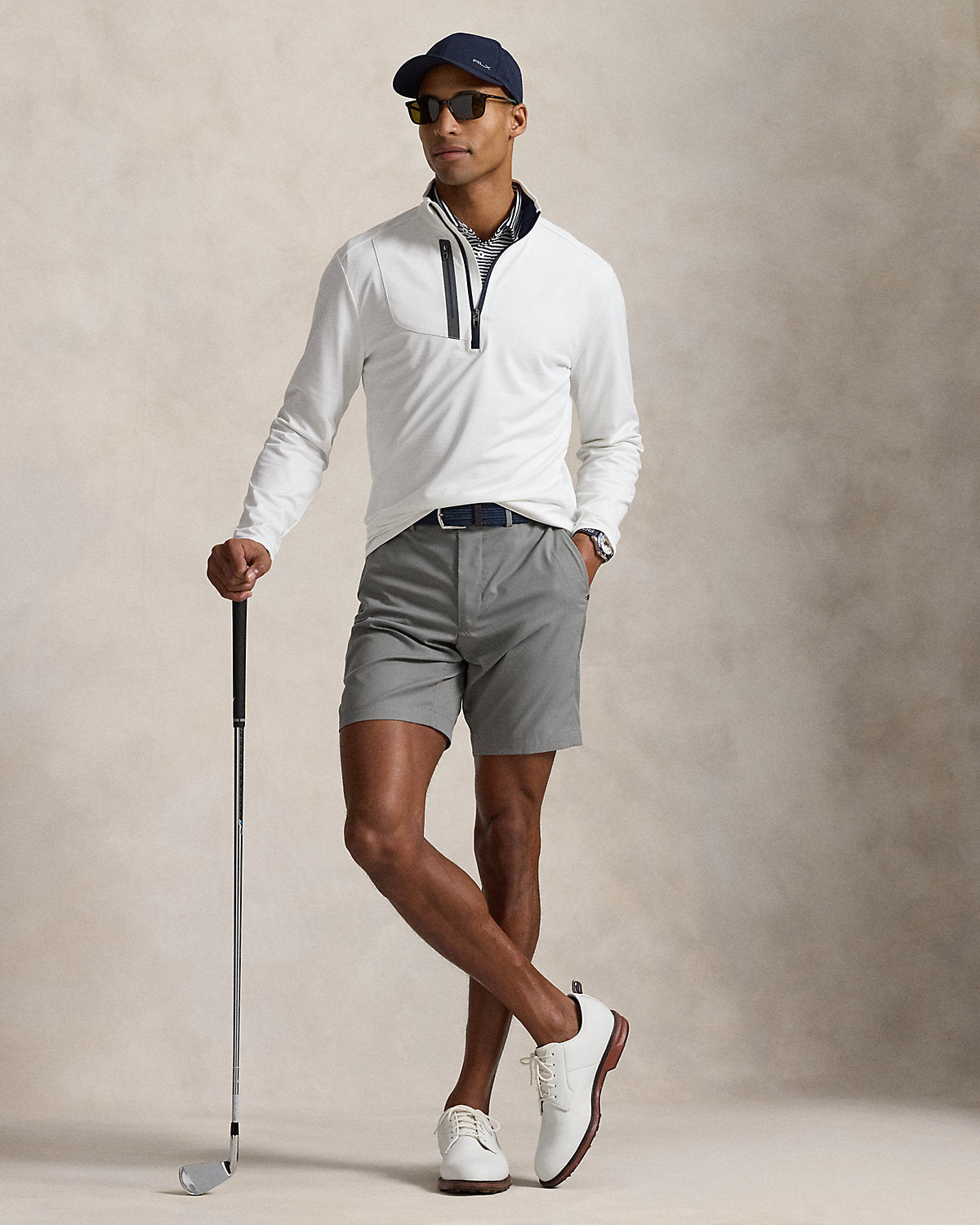 Ralph Lauren Stretch Jersey QuarterZip Pullover