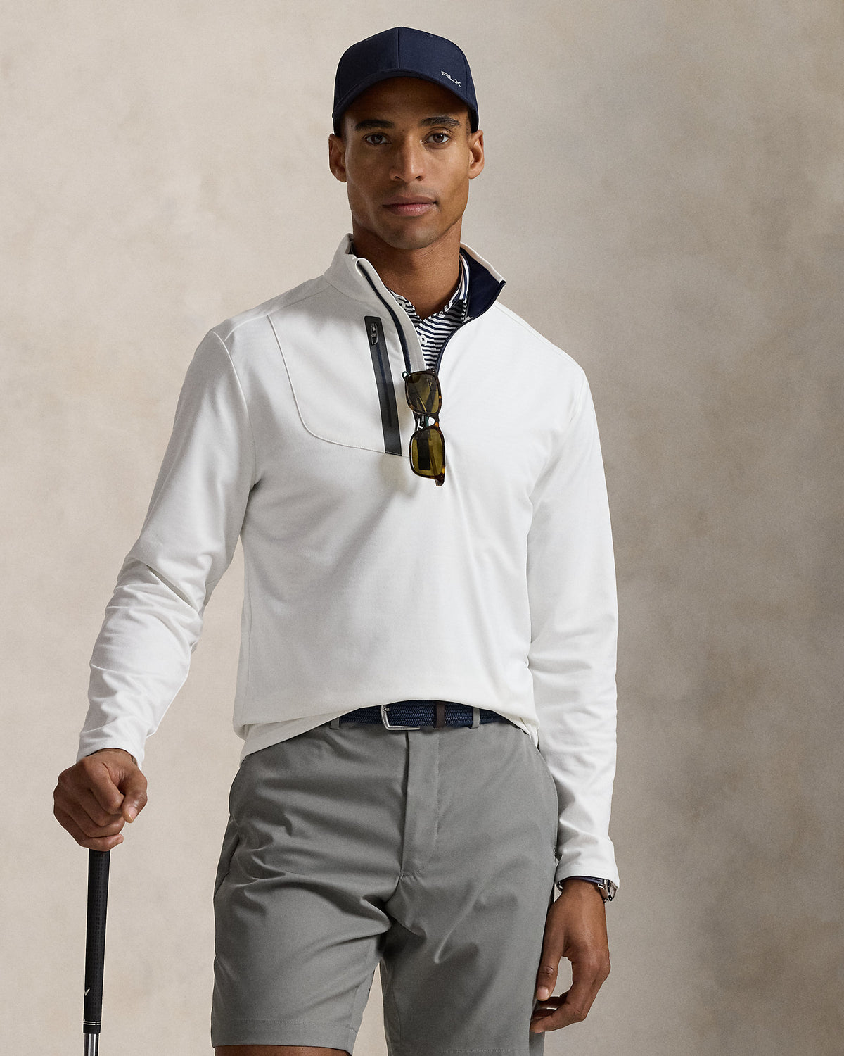 Ralph Lauren Stretch Jersey QuarterZip Pullover