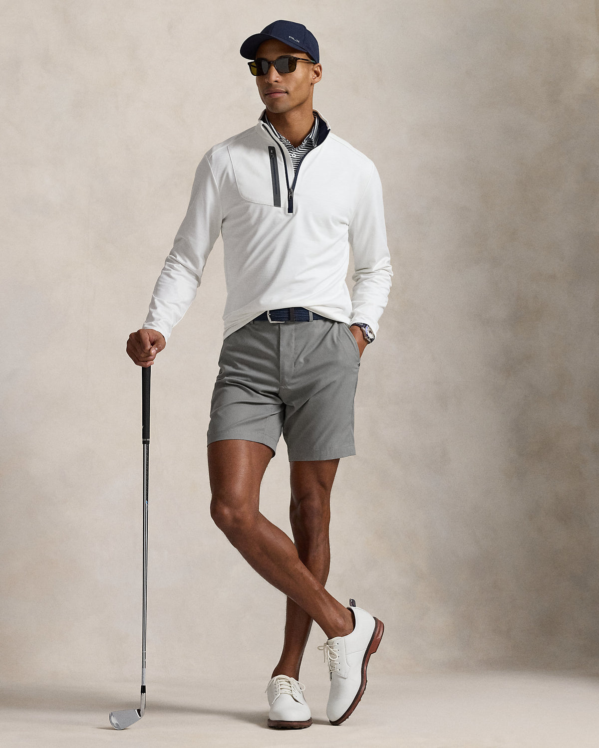 Ralph Lauren Stretch Jersey QuarterZip Pullover