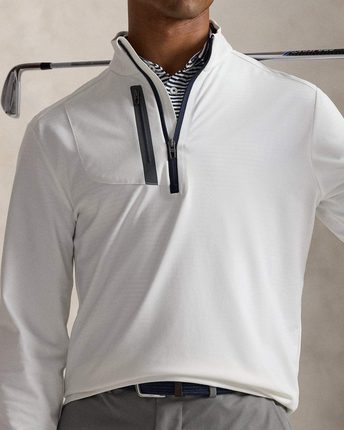 Ralph Lauren Stretch Jersey QuarterZip Pullover