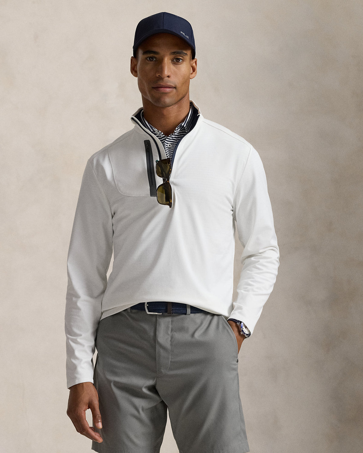 Ralph Lauren Stretch Jersey QuarterZip Pullover