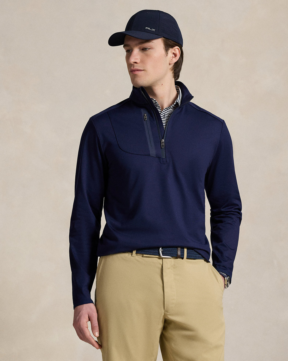 Ralph Lauren Stretch Jersey QuarterZip Pullover
