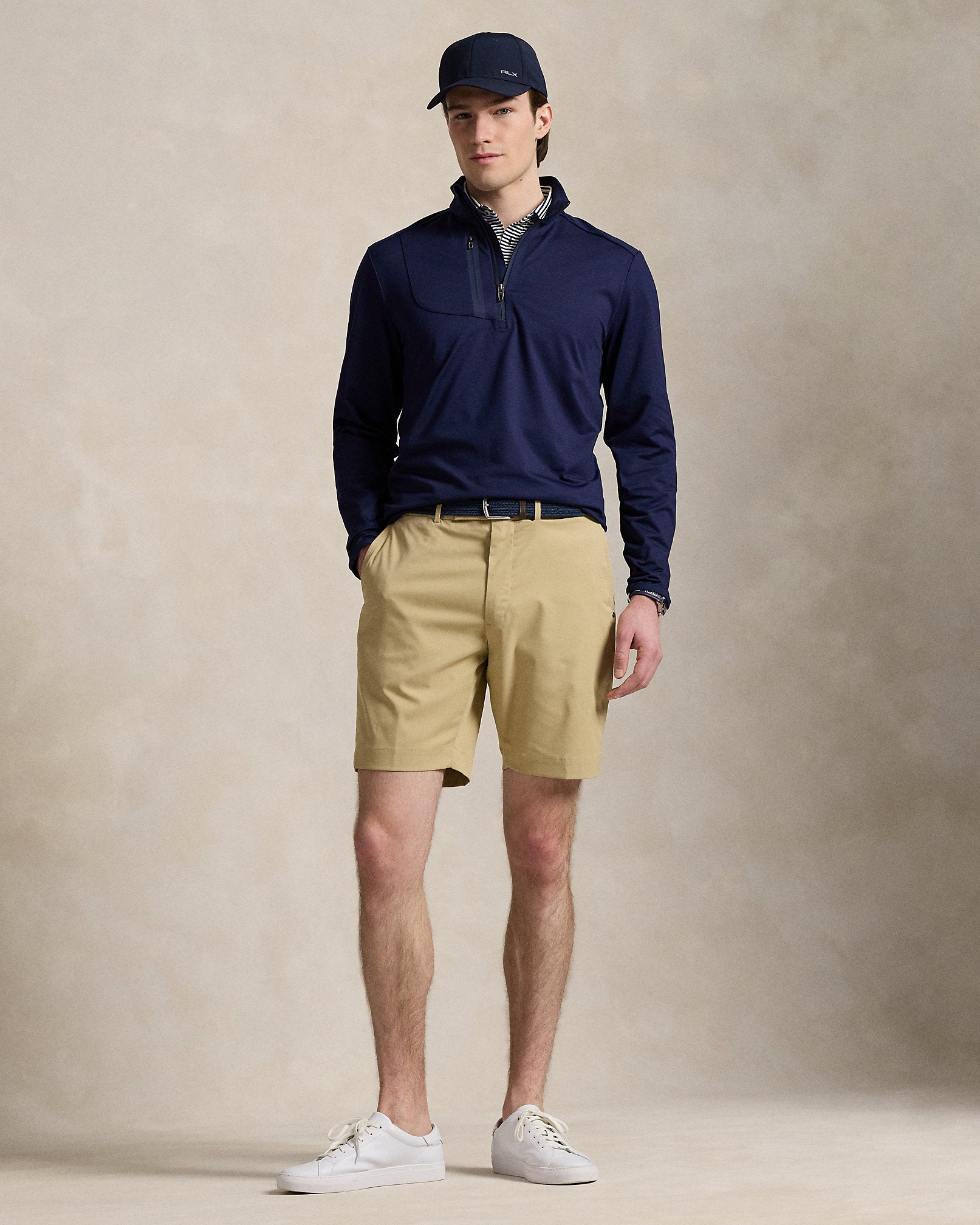 Ralph Lauren Stretch Jersey QuarterZip Pullover