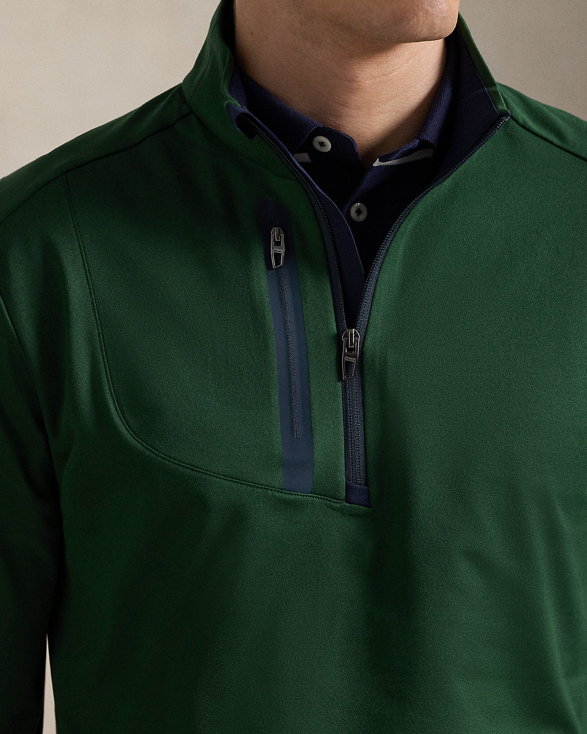 Ralph Lauren Stretch Jersey QuarterZip Pullover
