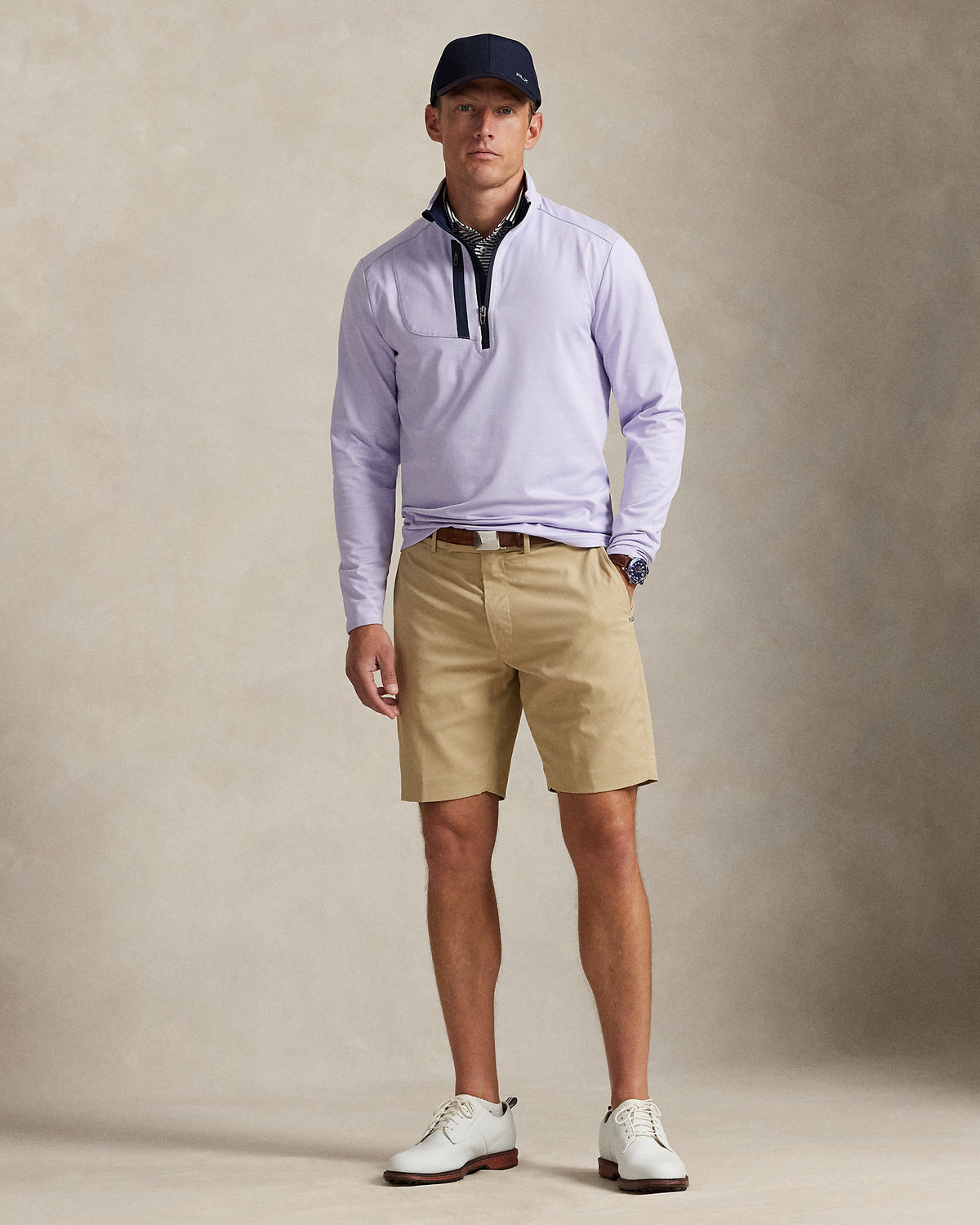 Ralph Lauren Stretch Jersey QuarterZip Pullover