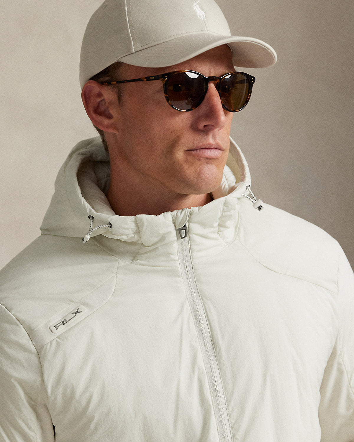 Ralph Lauren Hooded HalfZip Jacket