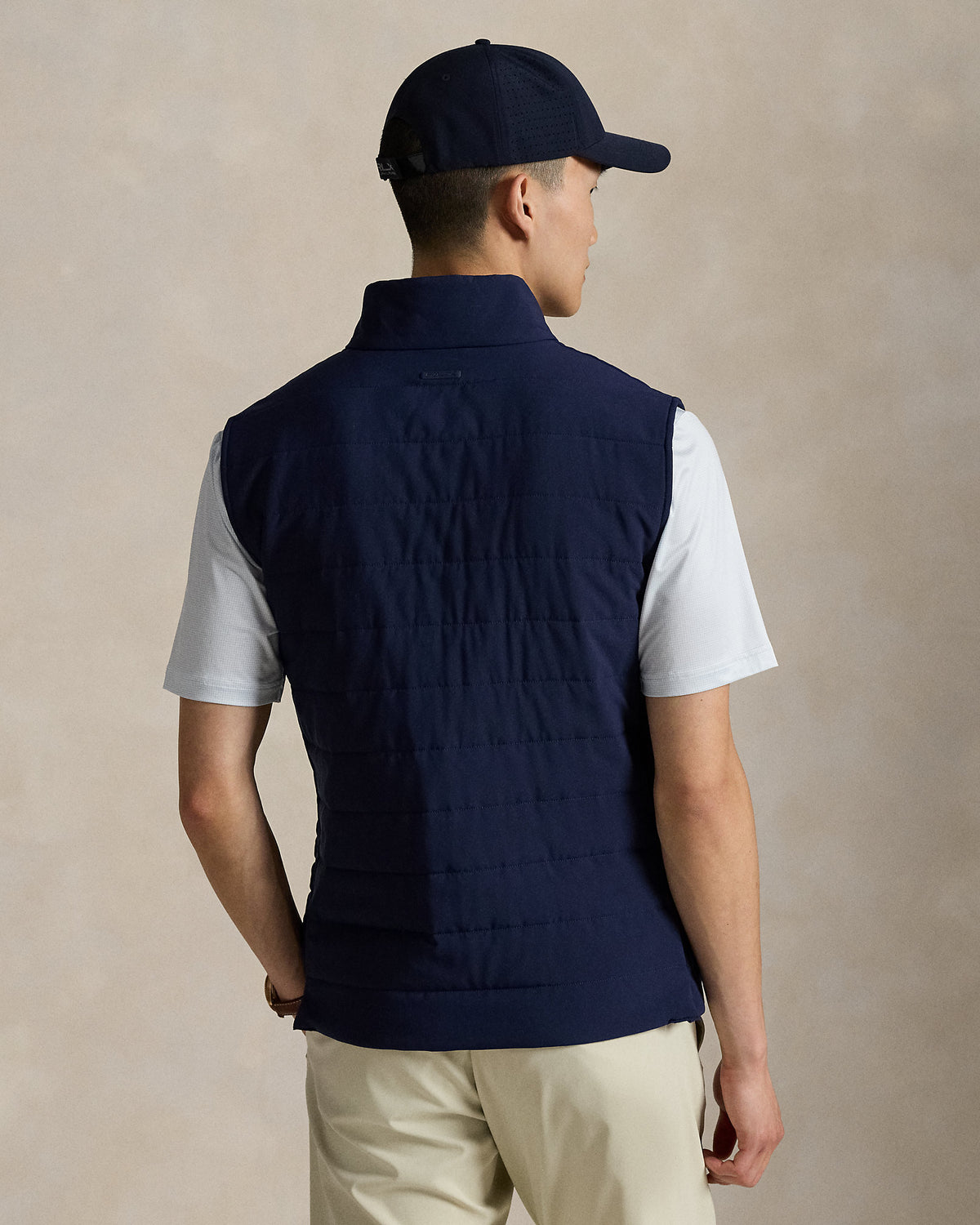 Ralph Lauren Quilted Mockneck Vest