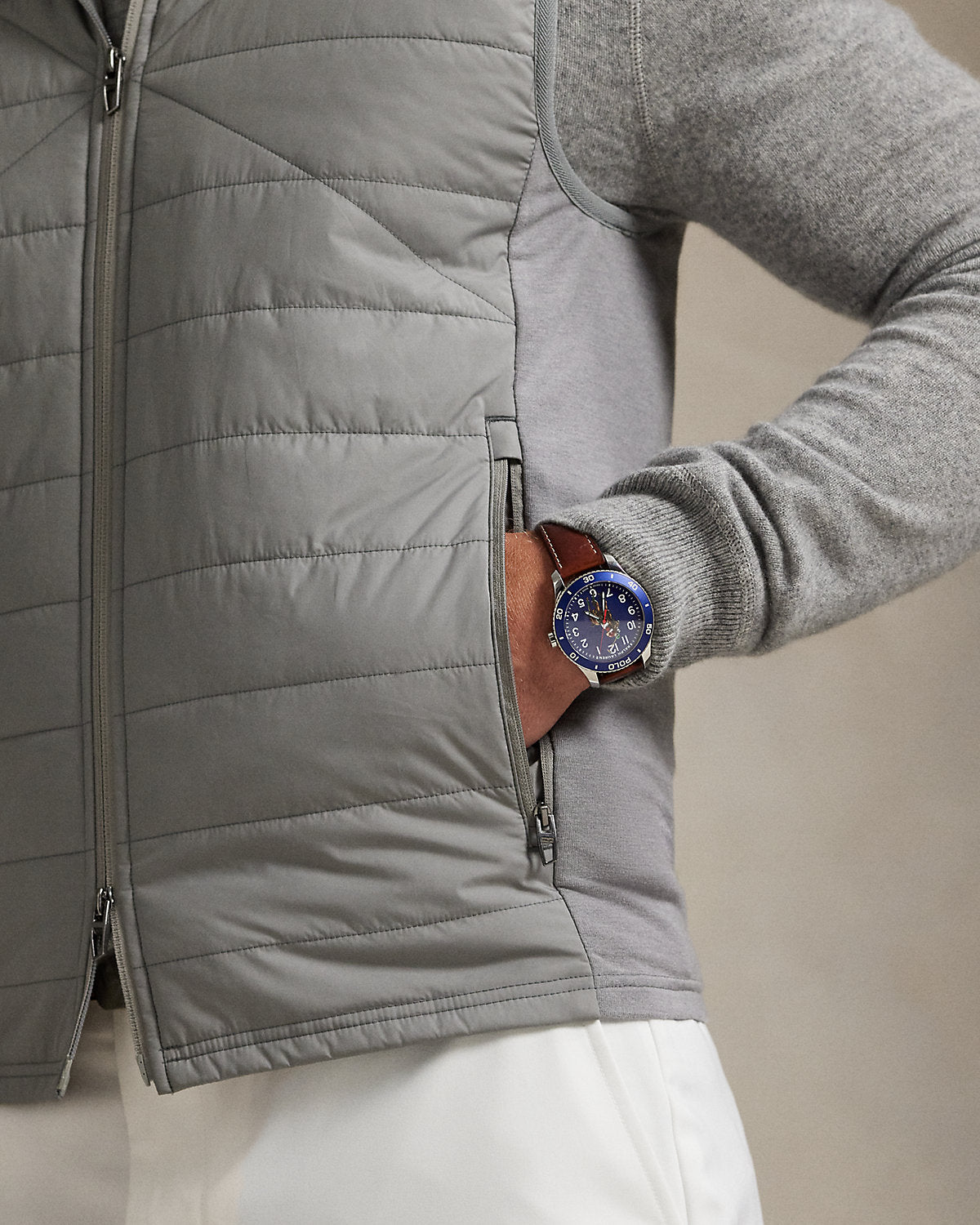 Ralph Lauren Hybrid FullZip Vest
