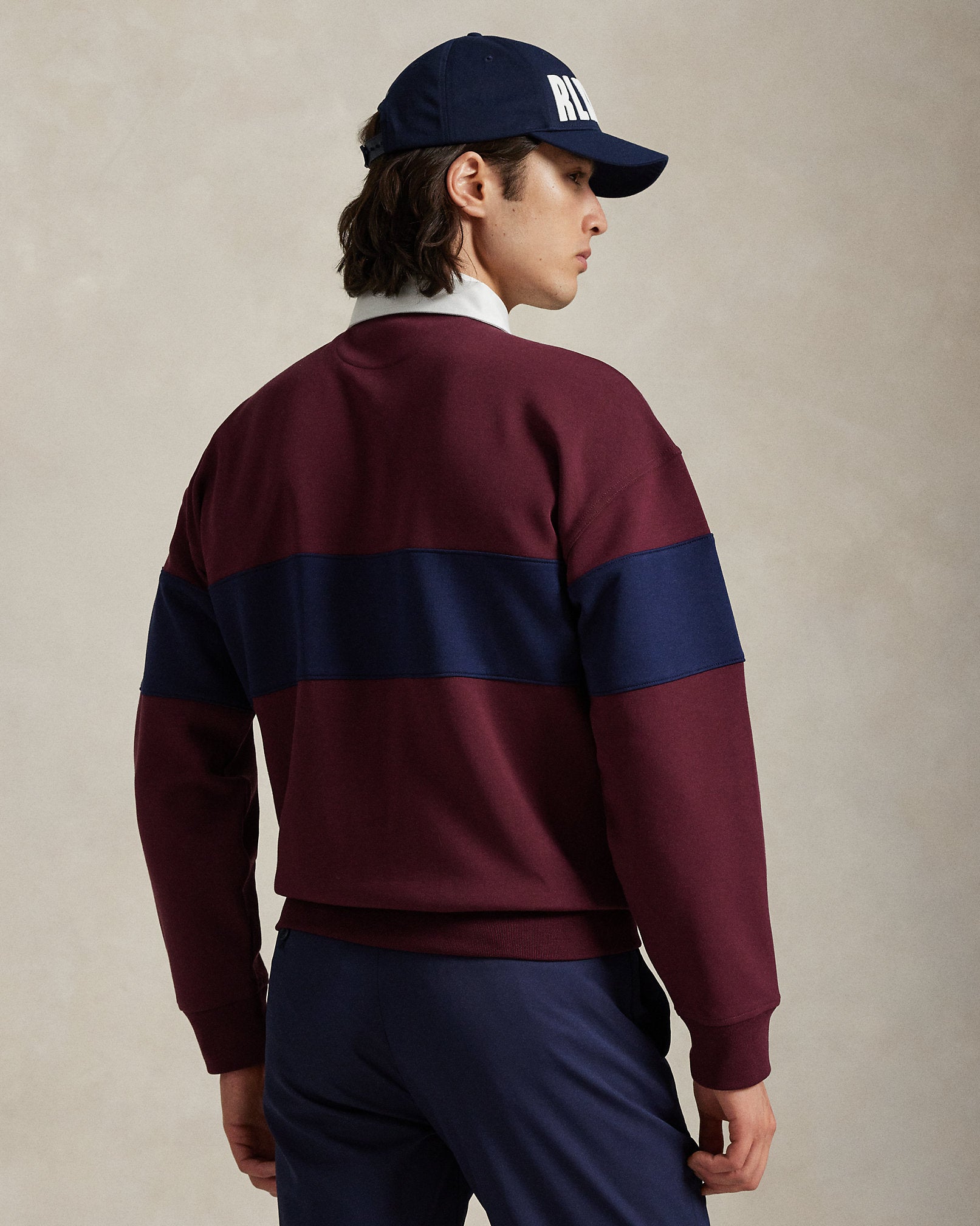 Ralph Lauren Relaxed Fit Crest Rugby Sweatshirt
