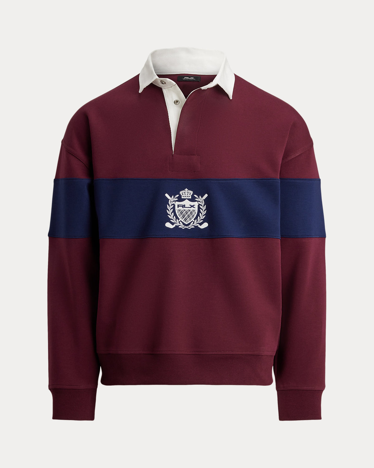 Ralph Lauren Relaxed Fit Crest Rugby Sweatshirt