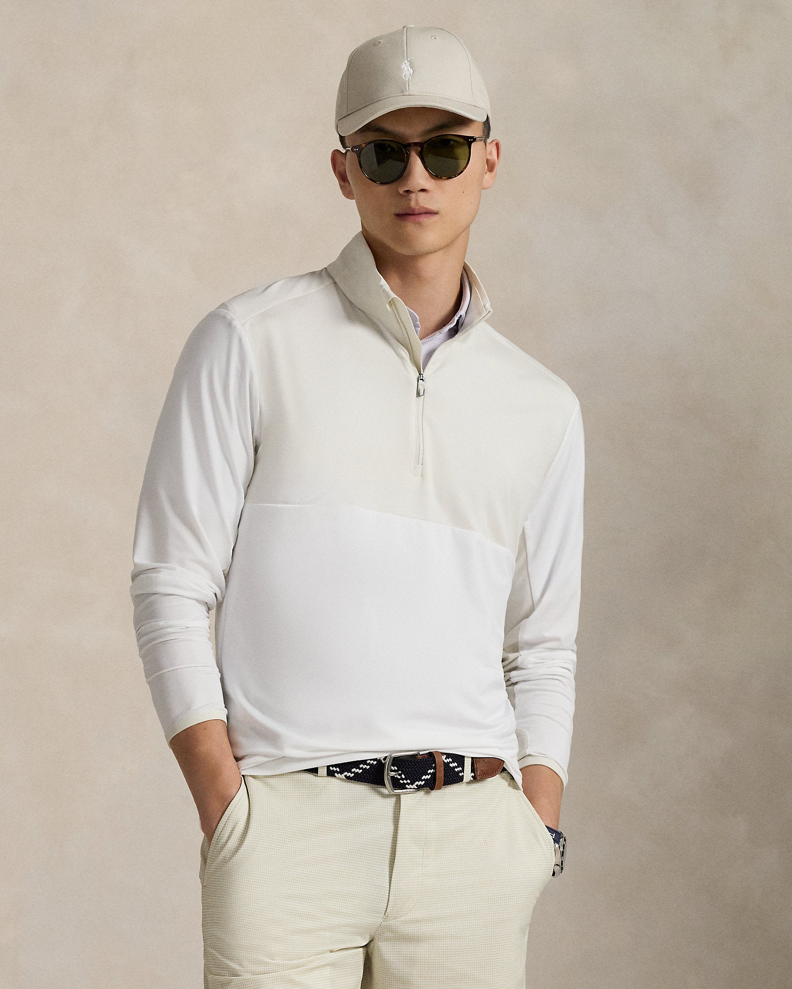 Ralph Lauren Stretch Jersey QuarterZip Pullover