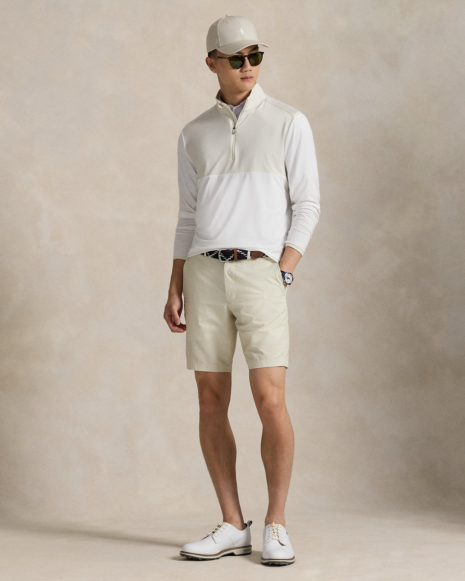 Ralph Lauren Stretch Jersey QuarterZip Pullover