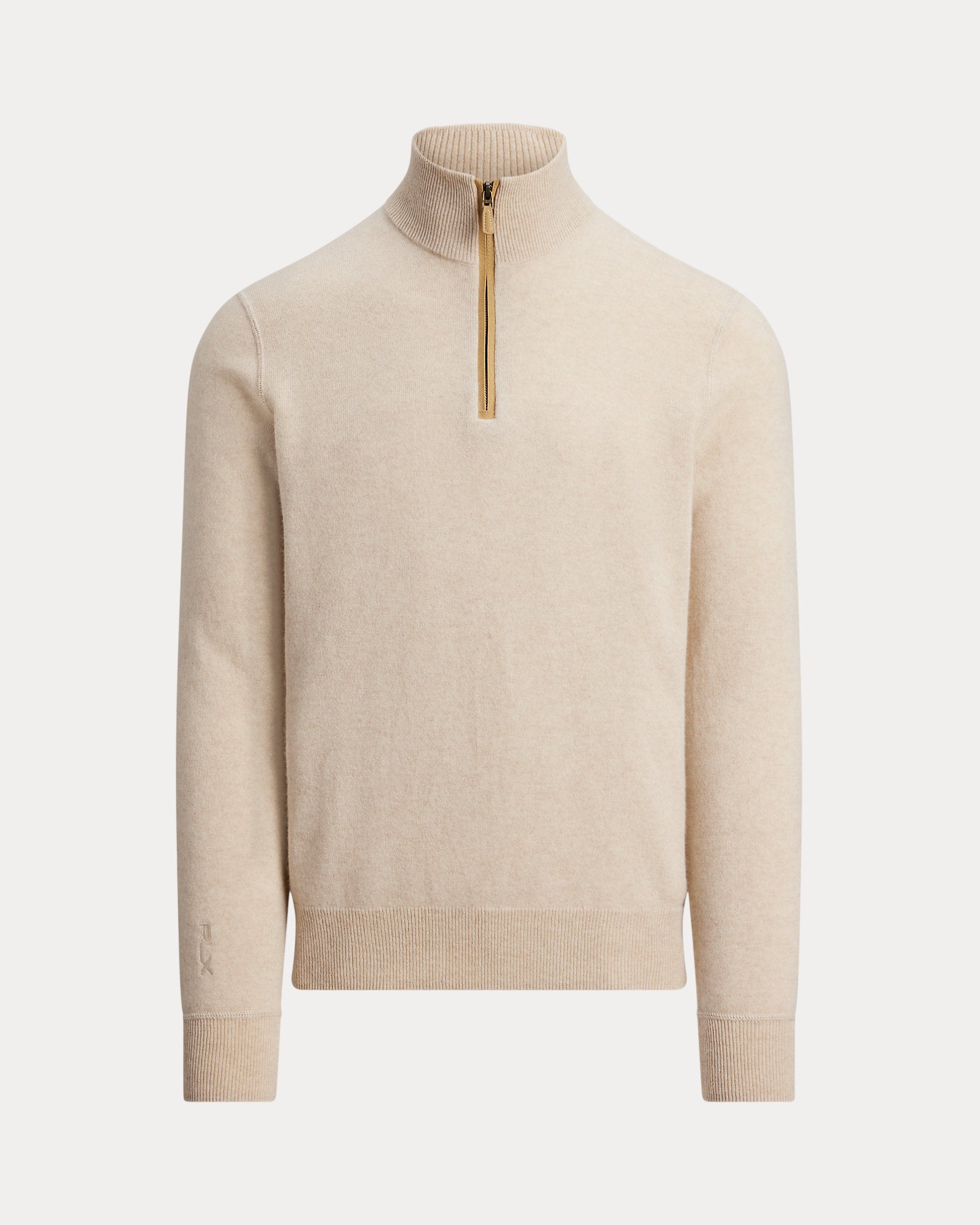 Ralph Lauren Washable Cashmere QuarterZip Sweater
