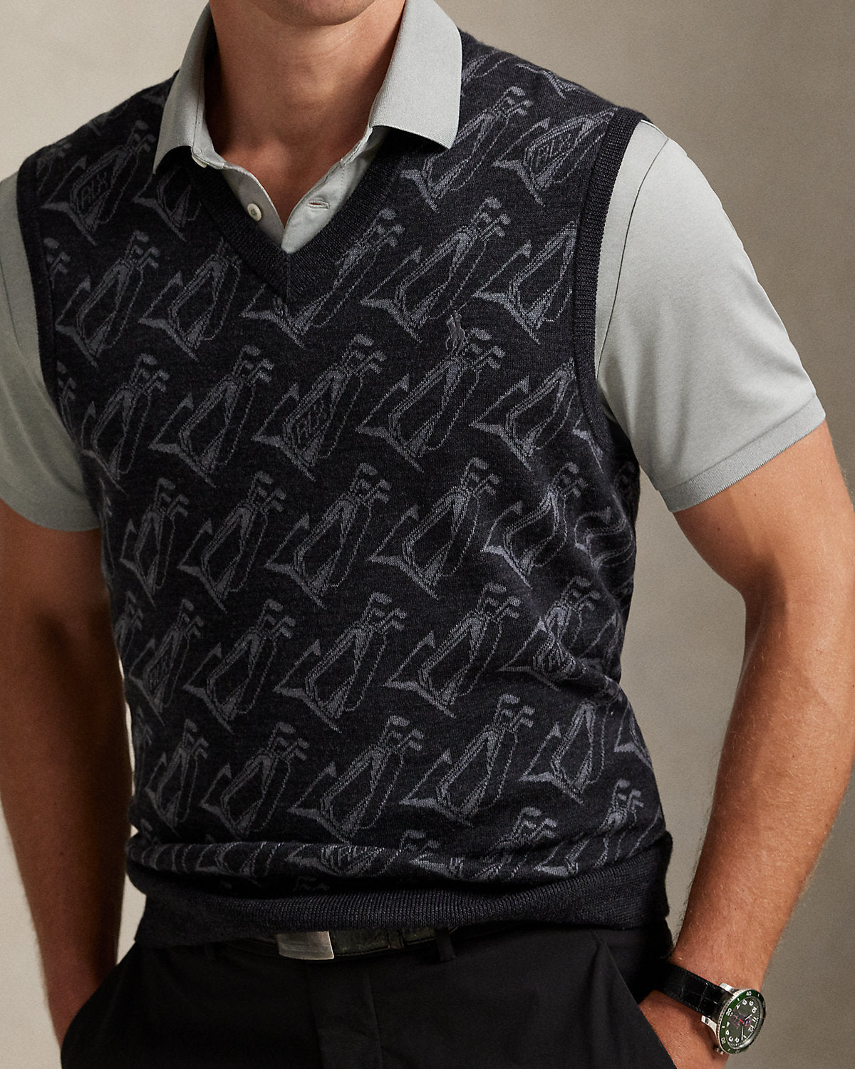Ralph Lauren GolfMotif Performance Sweater Vest
