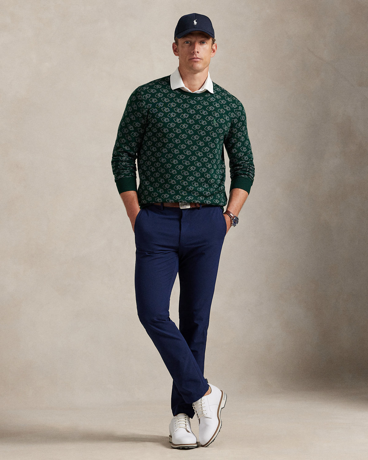 Ralph Lauren Geometric Performance Sweater
