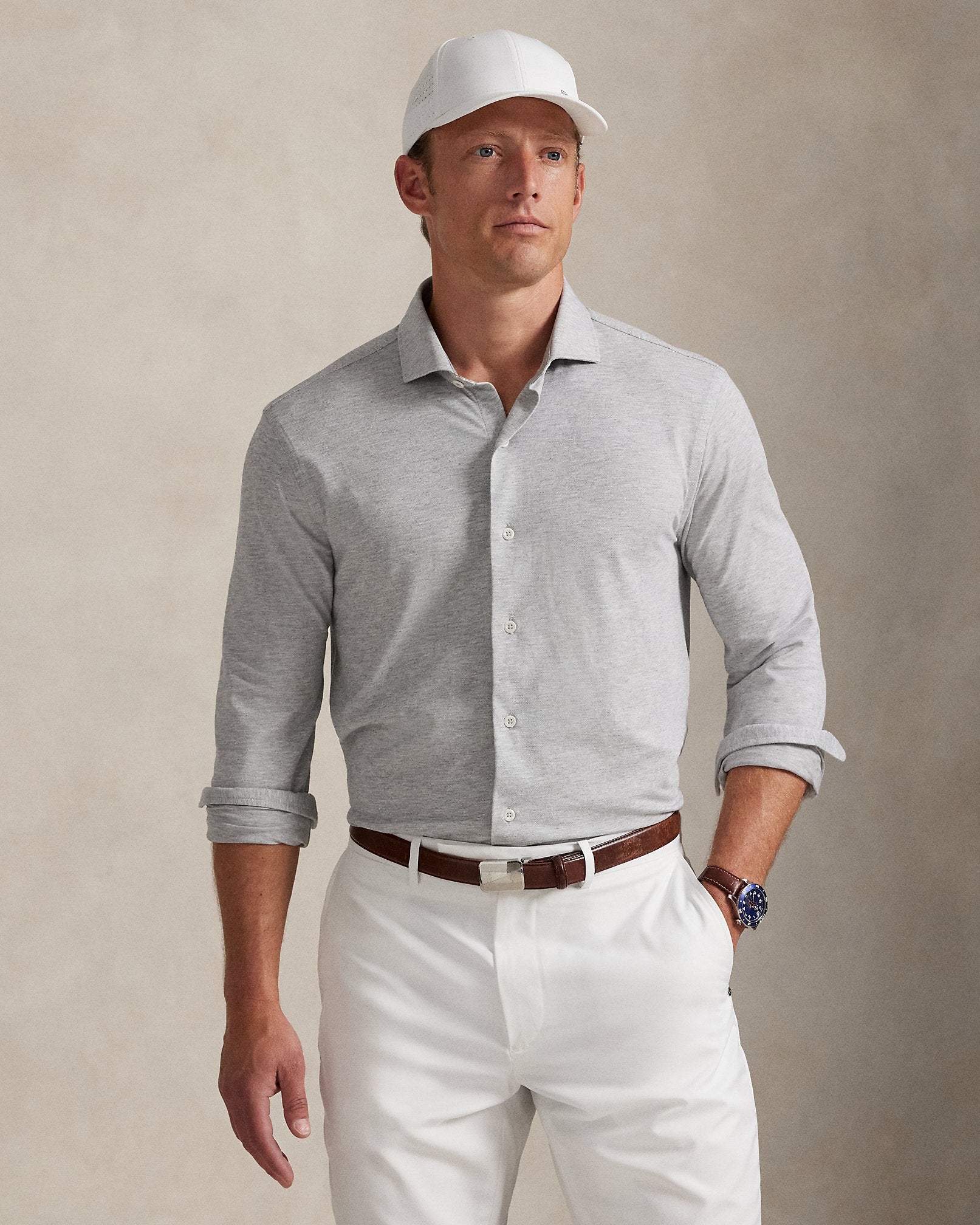Ralph Lauren Slim Fit Performance Piqué Shirt