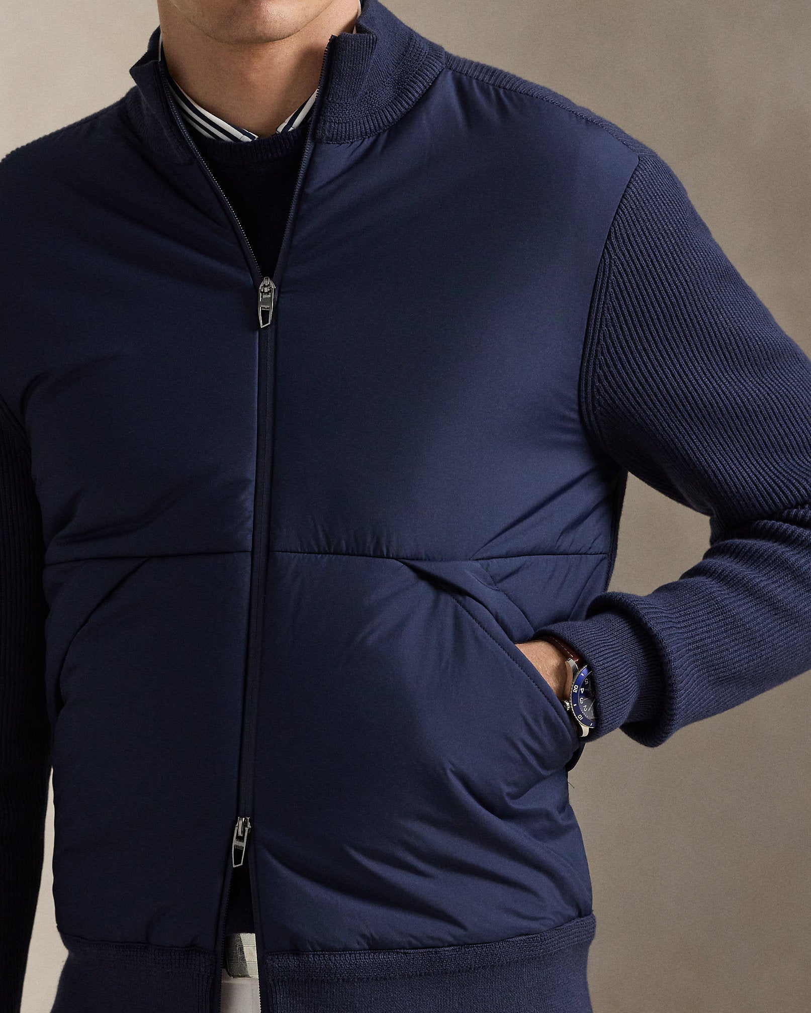 Ralph Lauren Performance Hybrid FullZip Sweater