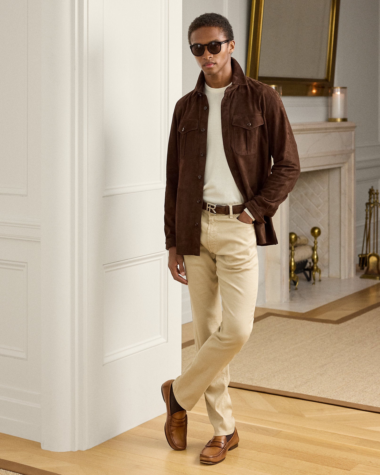 Ralph Lauren Slim Fit Stretch LinenCotton Jean