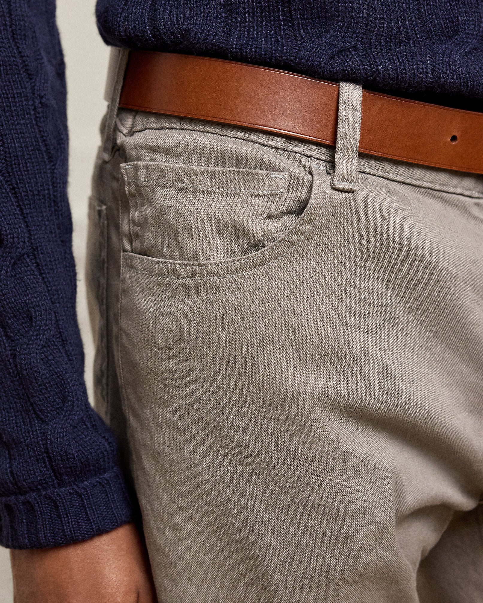 Ralph Lauren Slim Fit Stretch LinenCotton Jean