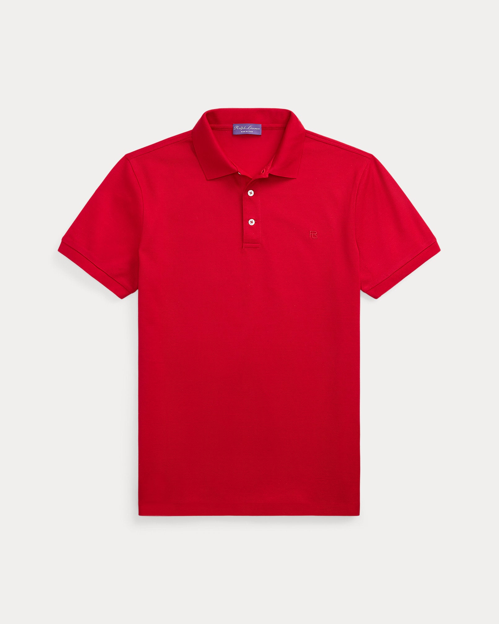 Ralph Lauren Custom Slim Fit Piqué Polo Shirt
