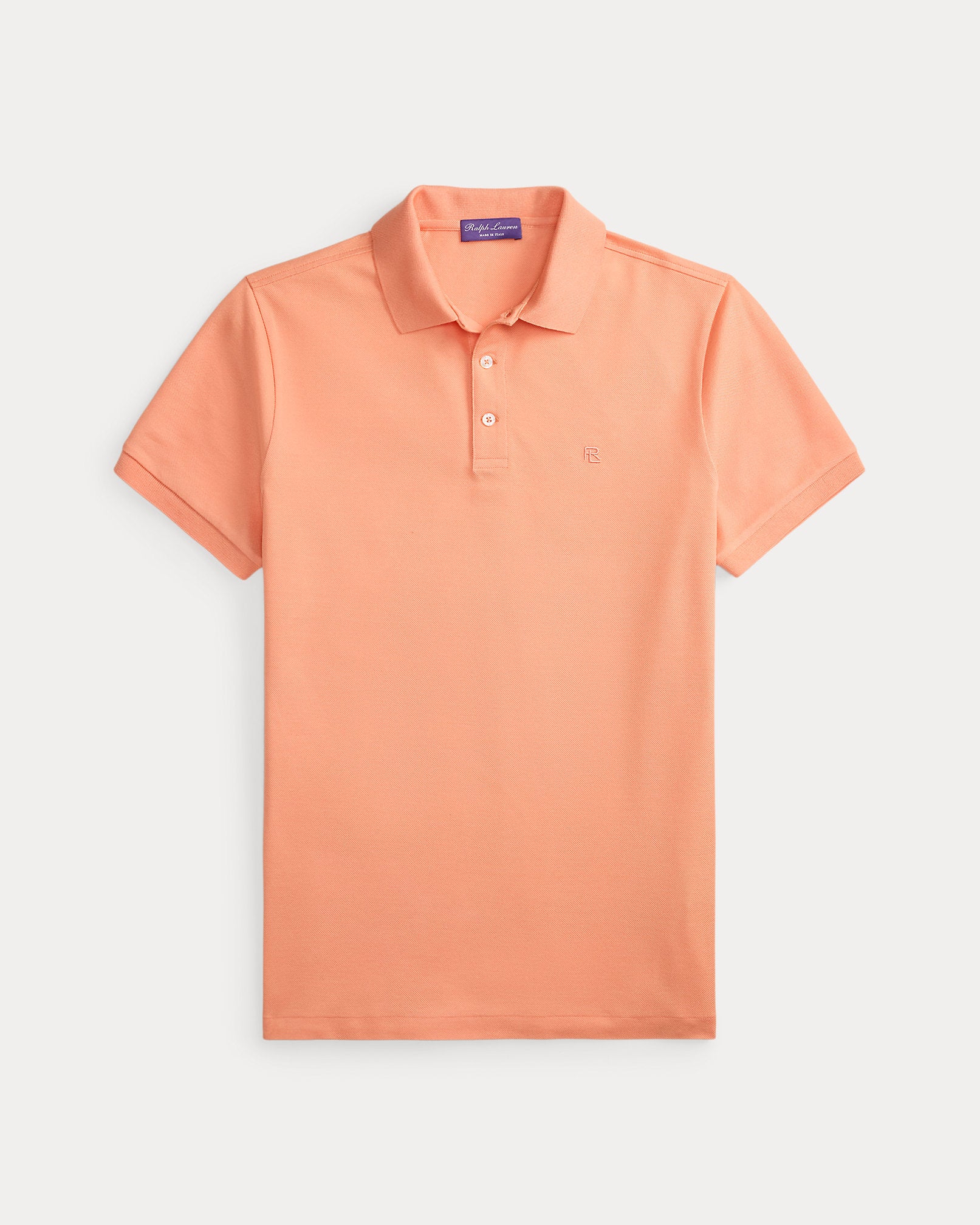 Ralph Lauren Custom Slim Fit Piqué Polo Shirt