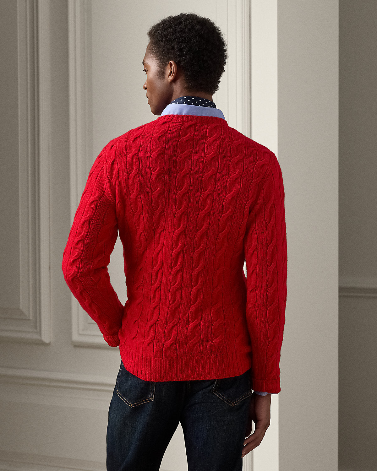 Ralph Lauren CableKnit Cashmere Sweater